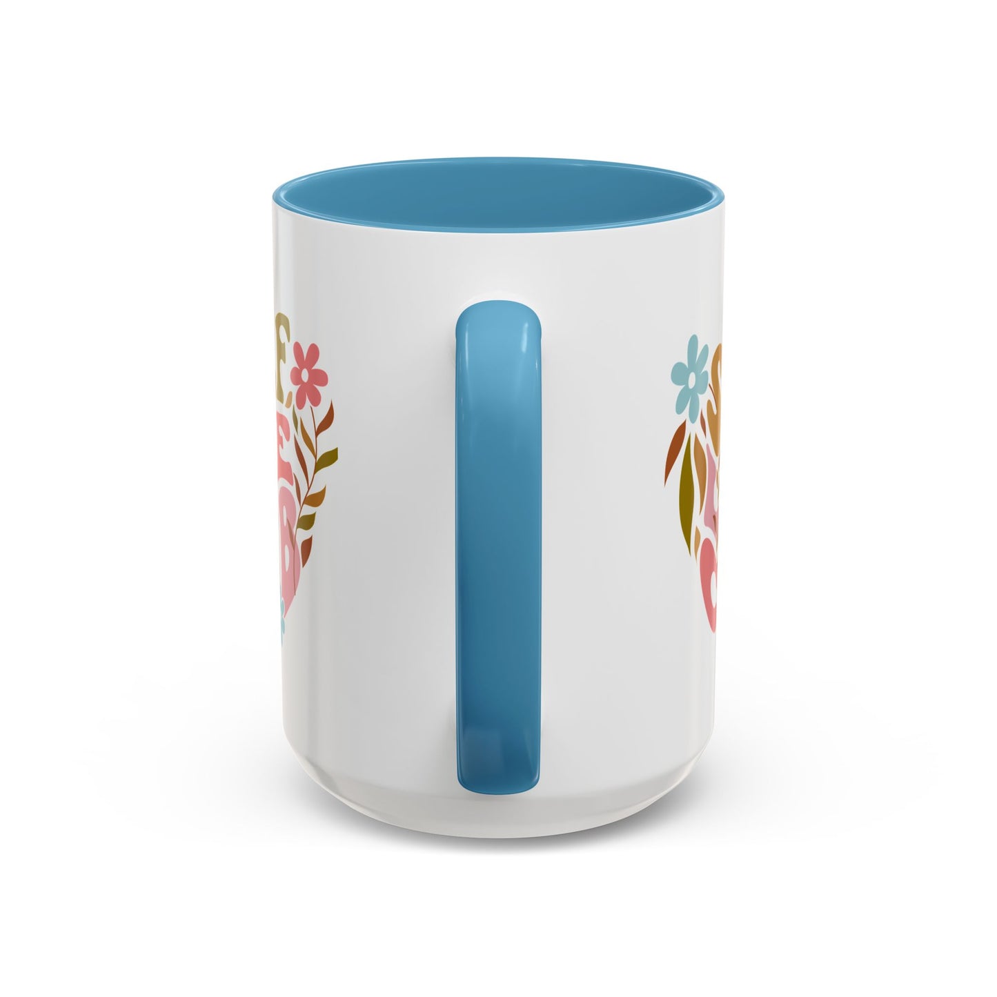 Self Love Club Coffee Mug - Empowering Floral Design, Great for Gifts, Self-Care, Friends, Motivational Mugs