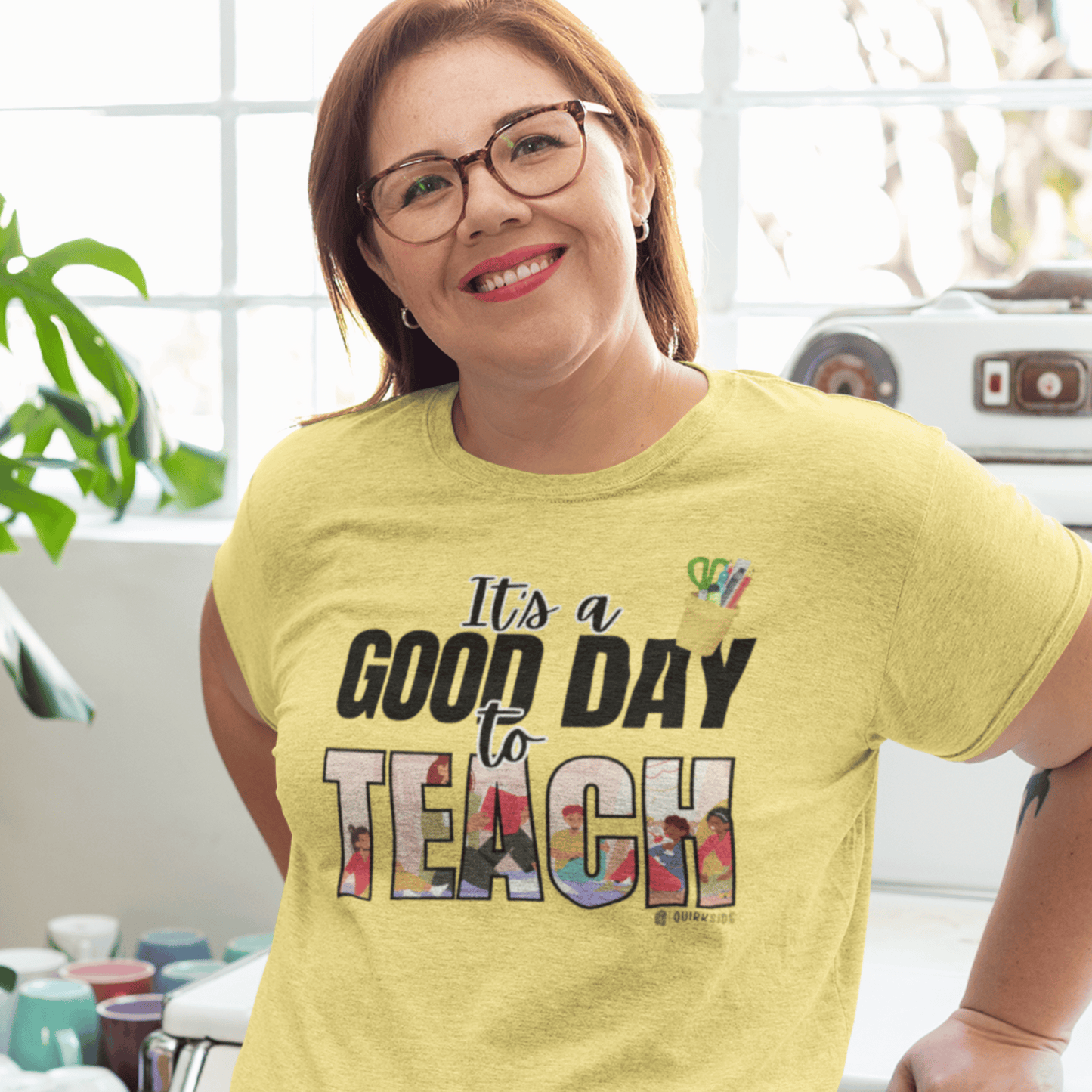 Teacher Appreciation Unisex T-shirt, Educator Gift, Premium Comfort Tee for Educators, Good Day to Teach Shirt, Teacher Gift, Back to School