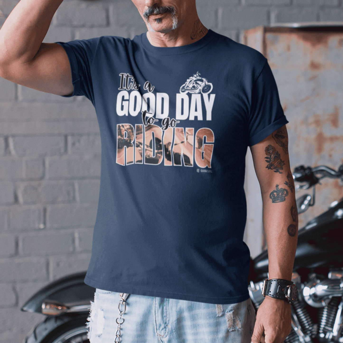 Motorcycle Lover T-shirt, Biker Tee, Good Day to Ride Shirt, Unisex Motorcycle Apparel, Rider Gift