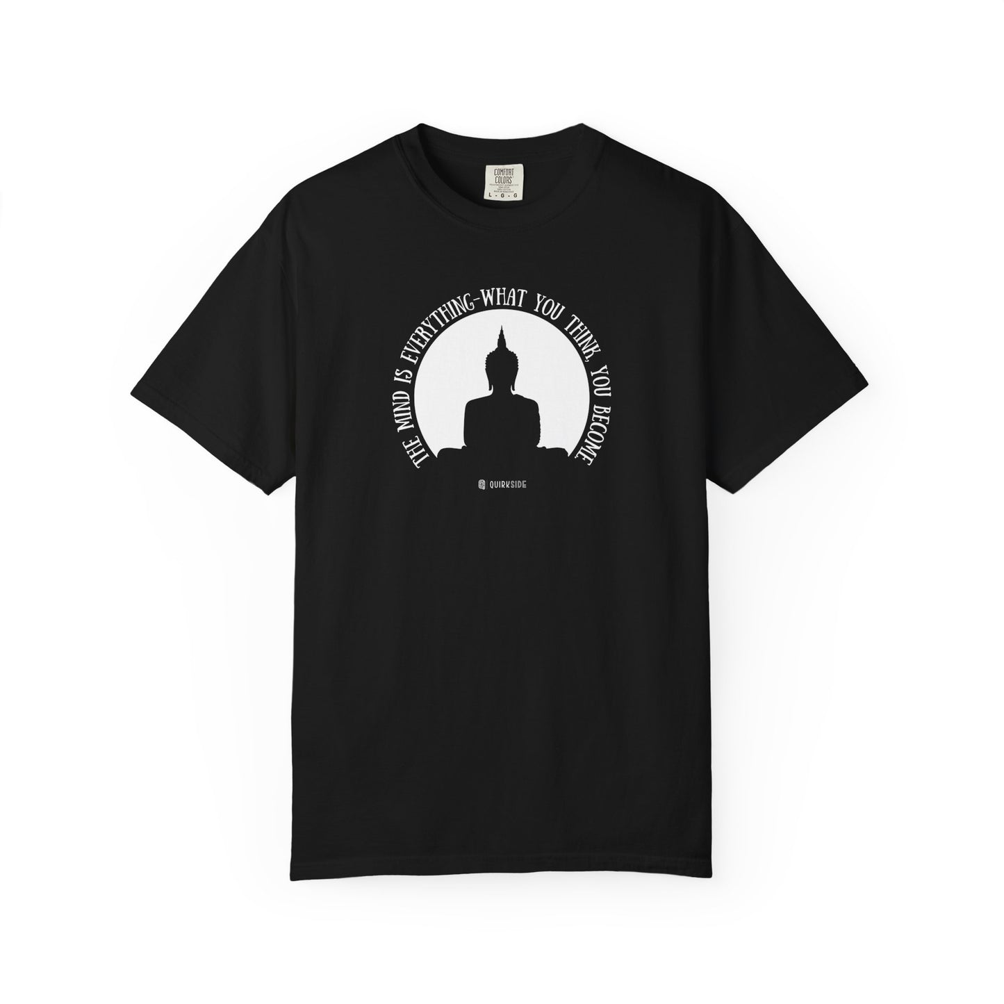 Buddha Quote Mind Power T-shirt, Inspirational Tee, Positive Thinking Shirt, Meditation Top, Unisex Graphic Apparel