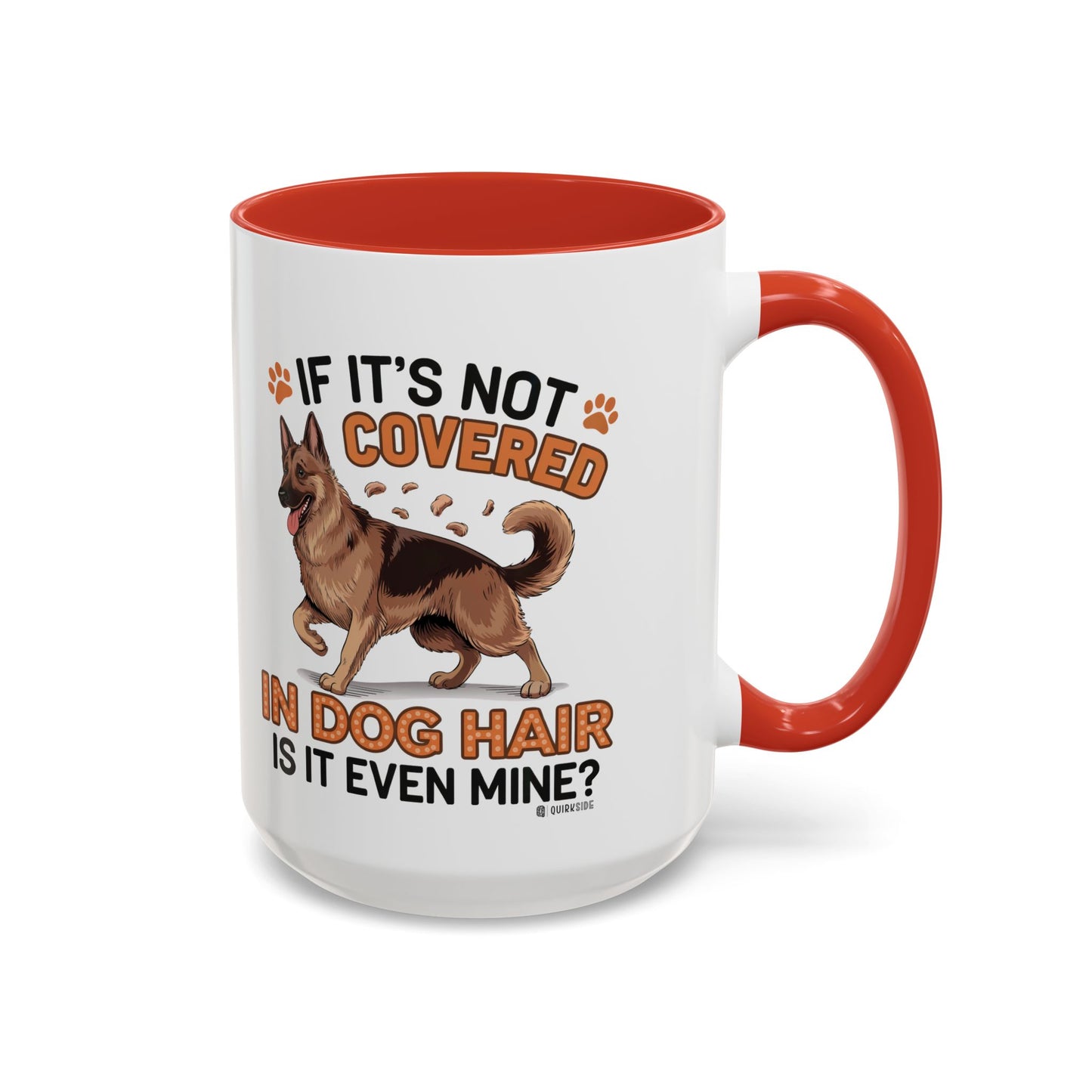 Dog Hair Lover's Coffee Mug | Funny Pet Mug | Gifts for Dog Owners | Cute Pet Lover Gift | Animal Lover Coffee Cup | Dog Mom Mug