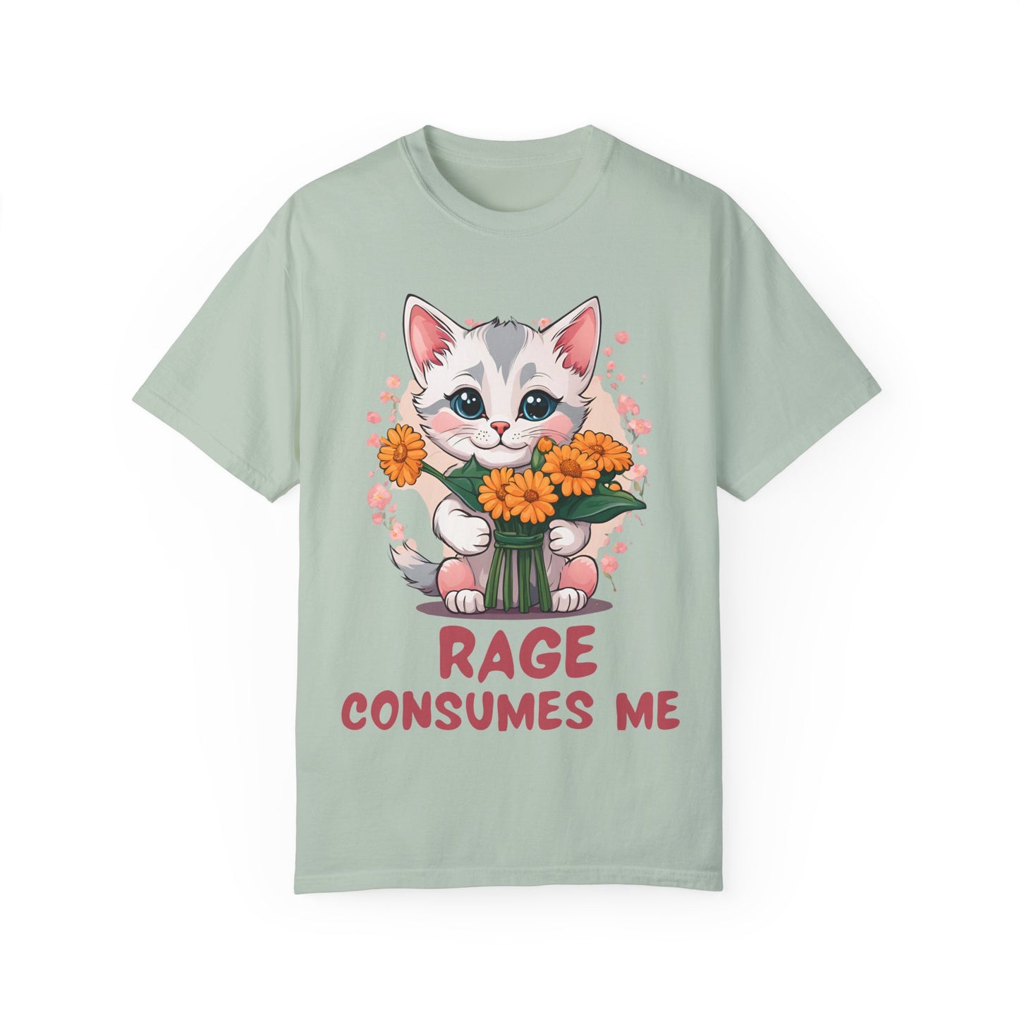 Funny Kitten T-Shirt, Cat Lover Tee, Cute Feline Graphic Shirt, Humorous Pet Owner Top, Animal Rage Quote Apparel - Quirkside Creations
