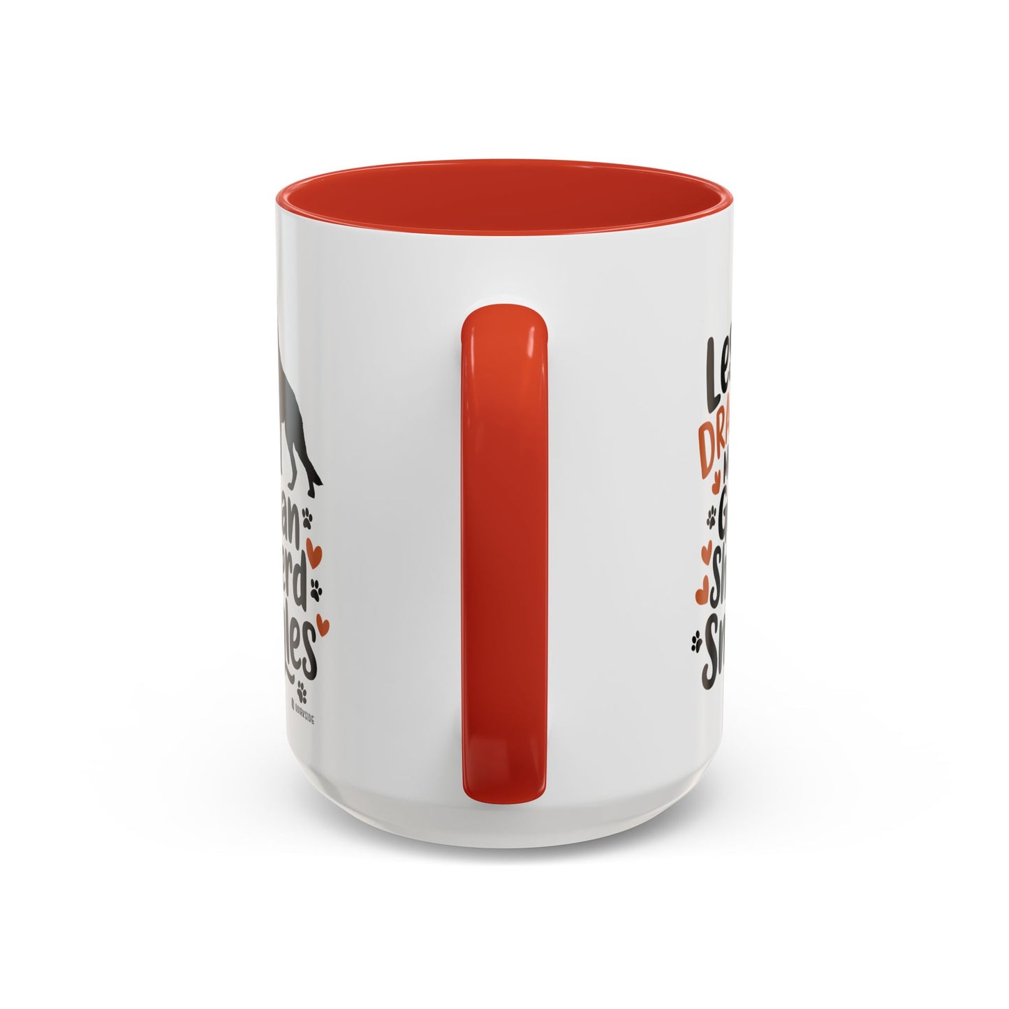 German Shepherd Love Mug | Accent Coffee Mug | Dog Mom Gift | Pet Owner Gift | Animal Lover Coffee Mug | Funny Dog Mug