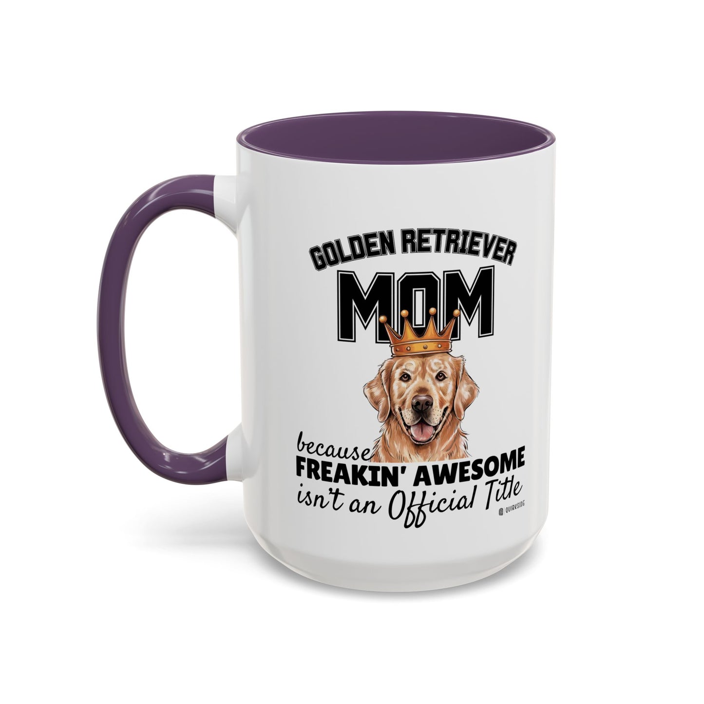 Golden Retriever Mom Coffee Mug - Perfect Gift for Dog Lovers, Pet Owners, Birthday, Mother's Day, Funny Dog Mom Mug