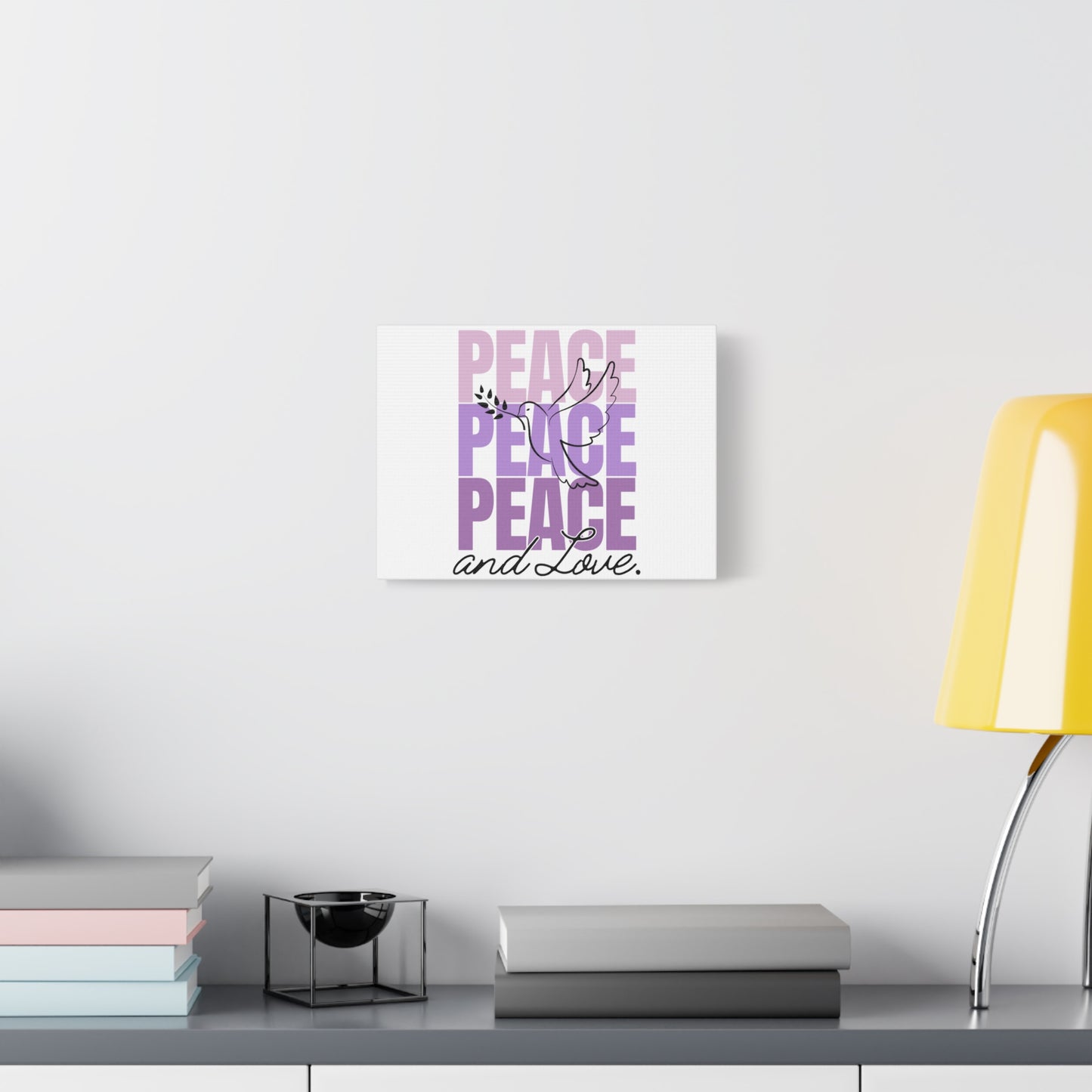 Peaceful Dove Canvas Wall Art, Inspirational Home Decor, Gift for Peace Lovers, Serenity Decor, Modern Art, Gift for Holidays