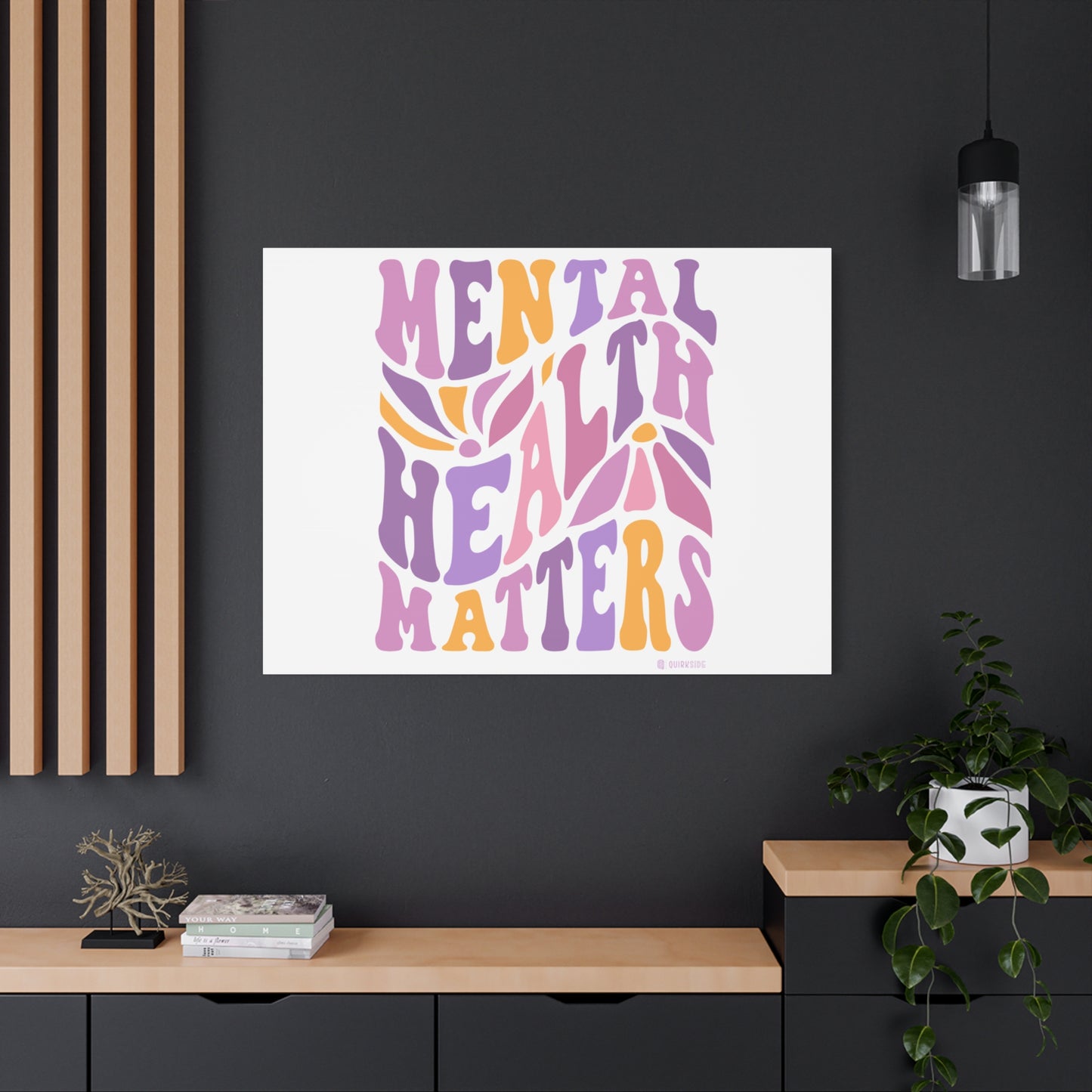 Mental Health Matters Canvas Art