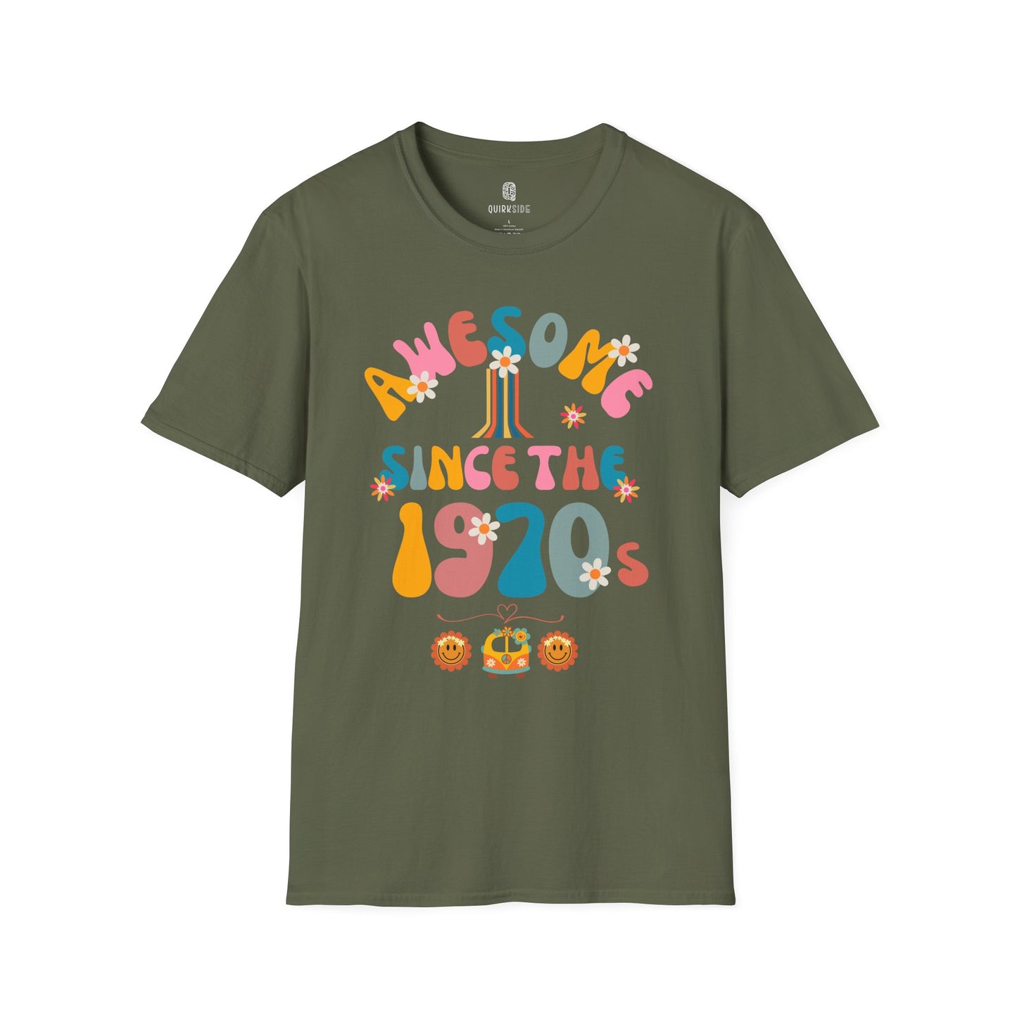 Generation X Celebration T-Shirt, Unisex Tee for 70s Kids, Nostalgic Graphic Shirt, Vintage Style Top, Retro Appreciation Gift - Quirkside Creations
