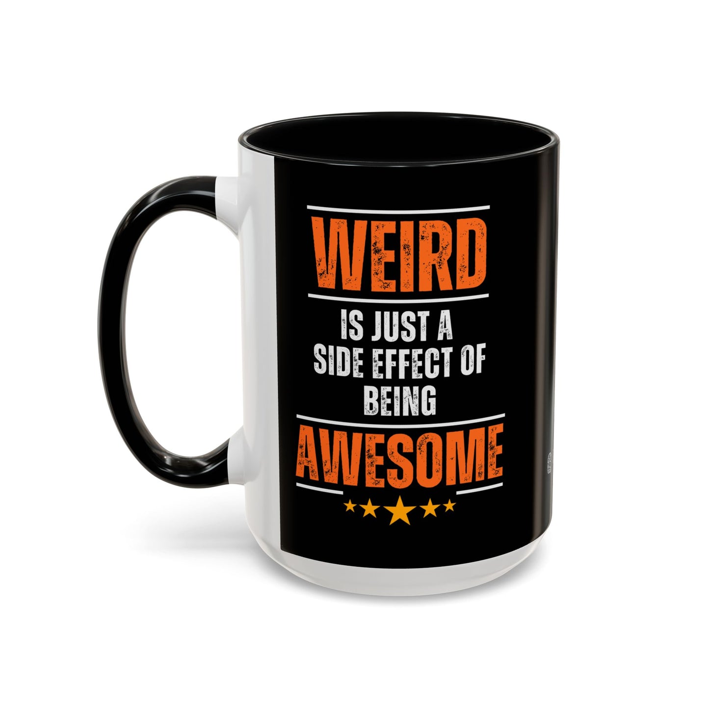 Coffee Mug, Celebrate Uniqueness, Be Awesome, Dare to be Different, Accent Mug, 11oz, 15oz - Quirkside Creations