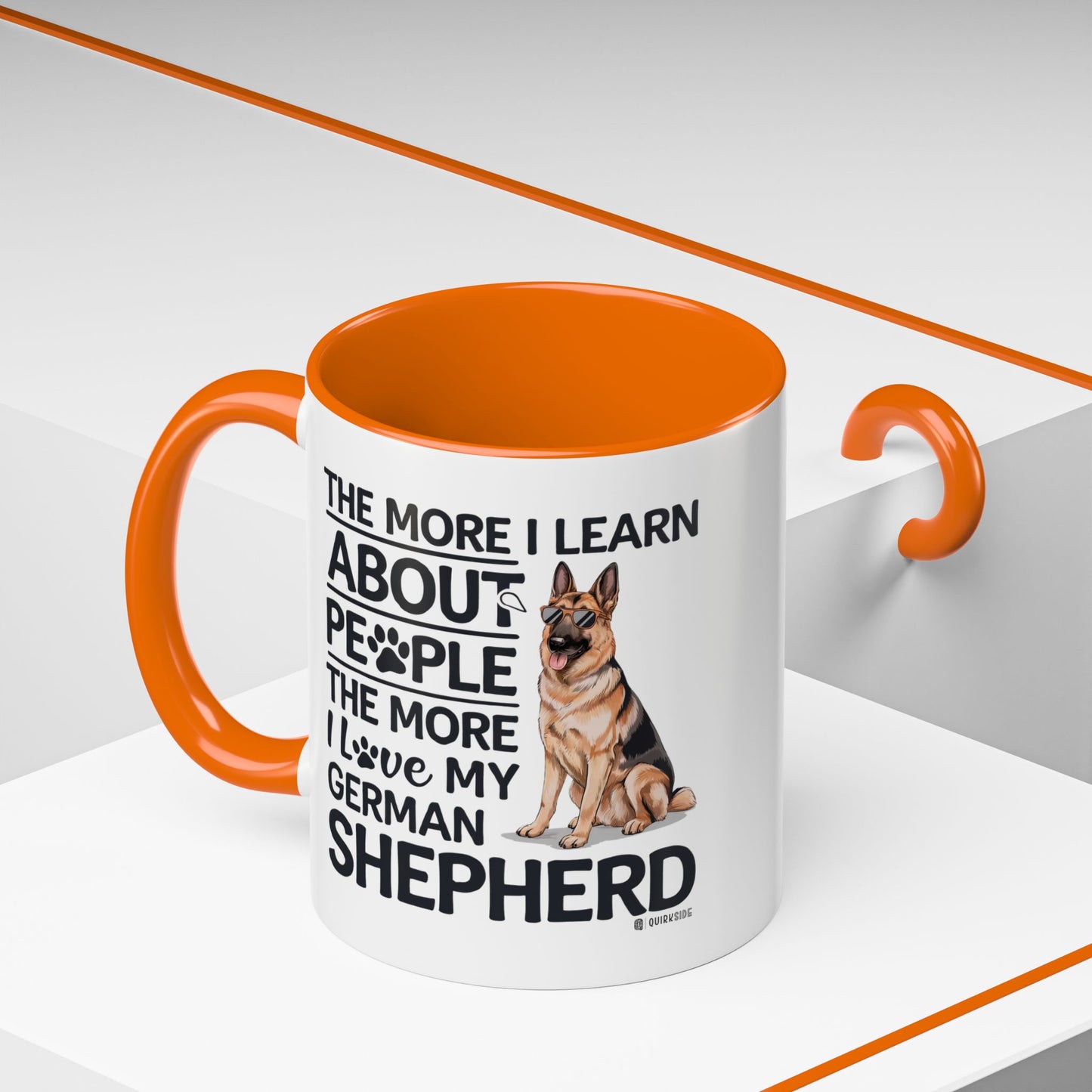 German Shepherd Love Coffee Mug, Dog Lover Gift, Pet Owner Mug, Birthday Gift, Animal Lover, Personalized Mug