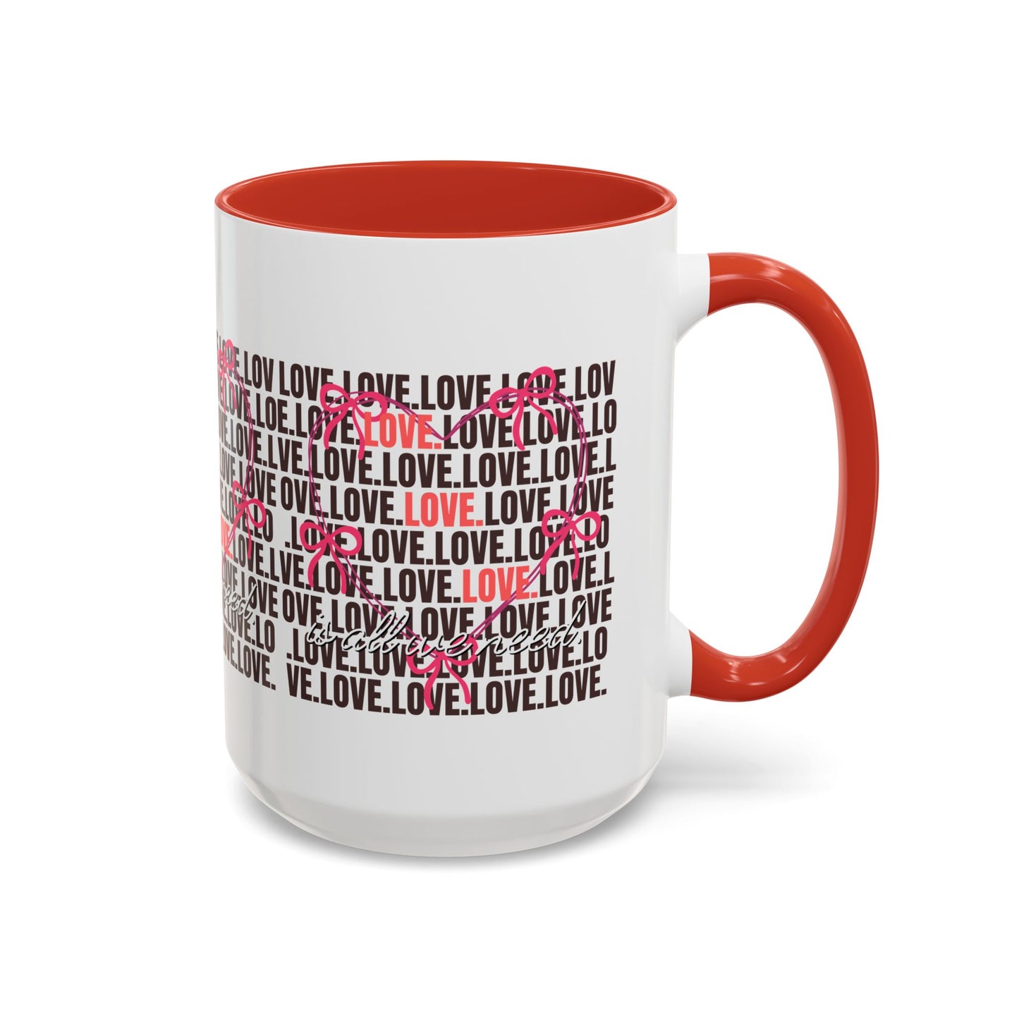 Romantic Love Coffee Mug - Perfect Gift for Anniversary, Valentine's Day, Wedding, Love-Themed Decor, Ceramic Drinkware