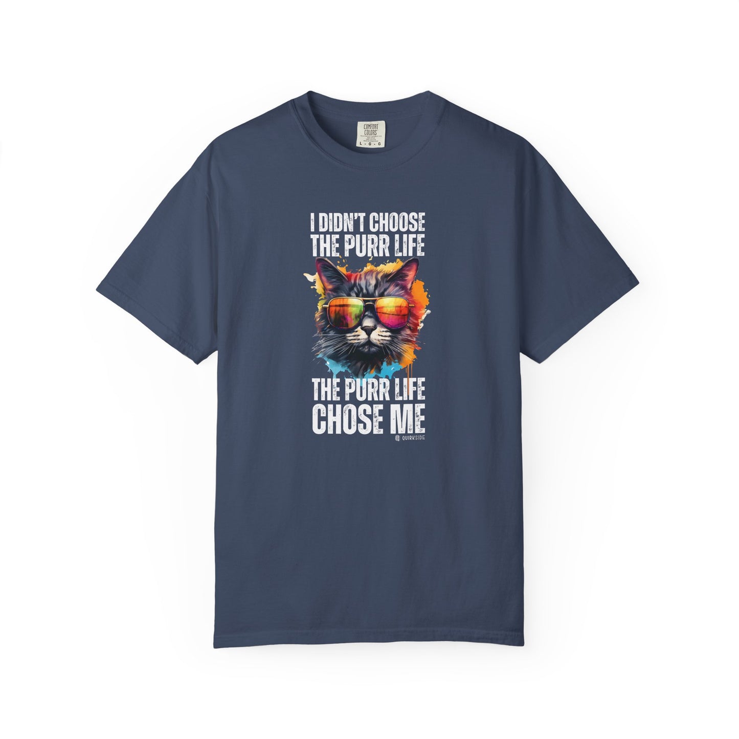 Cool Cat Tee, Funny Cat Lover Shirt, Feline Fan Top, Cat Owner Gift, Cat Mom Shirt, Cat Dad Tee, Cat Lady Gift, Cat Print T-shirt