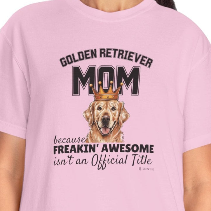 Golden Retriever Lover T-shirt, Unisex Dog Tee, Cute Puppy Parent Shirt, Fun Animal Graphic Top, Pet Owner Gift