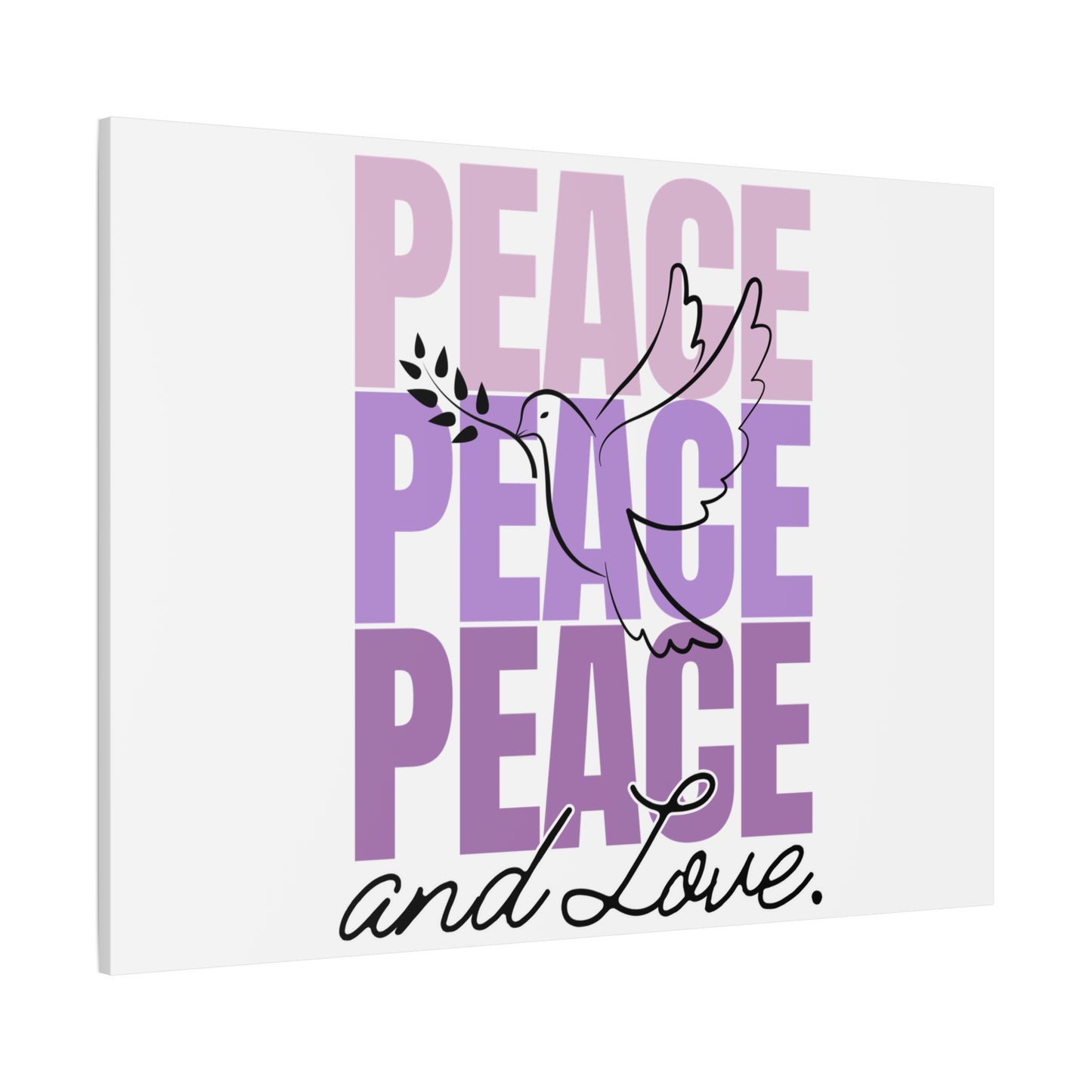 Peaceful Dove Canvas Wall Art, Inspirational Home Decor, Gift for Peace Lovers, Serenity Decor, Modern Art, Gift for Holidays