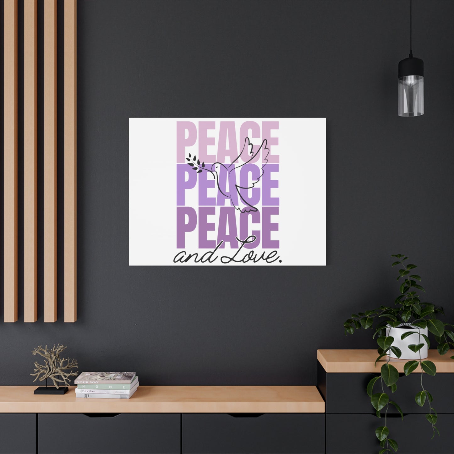 Peaceful Dove Canvas Wall Art, Inspirational Home Decor, Gift for Peace Lovers, Serenity Decor, Modern Art, Gift for Holidays