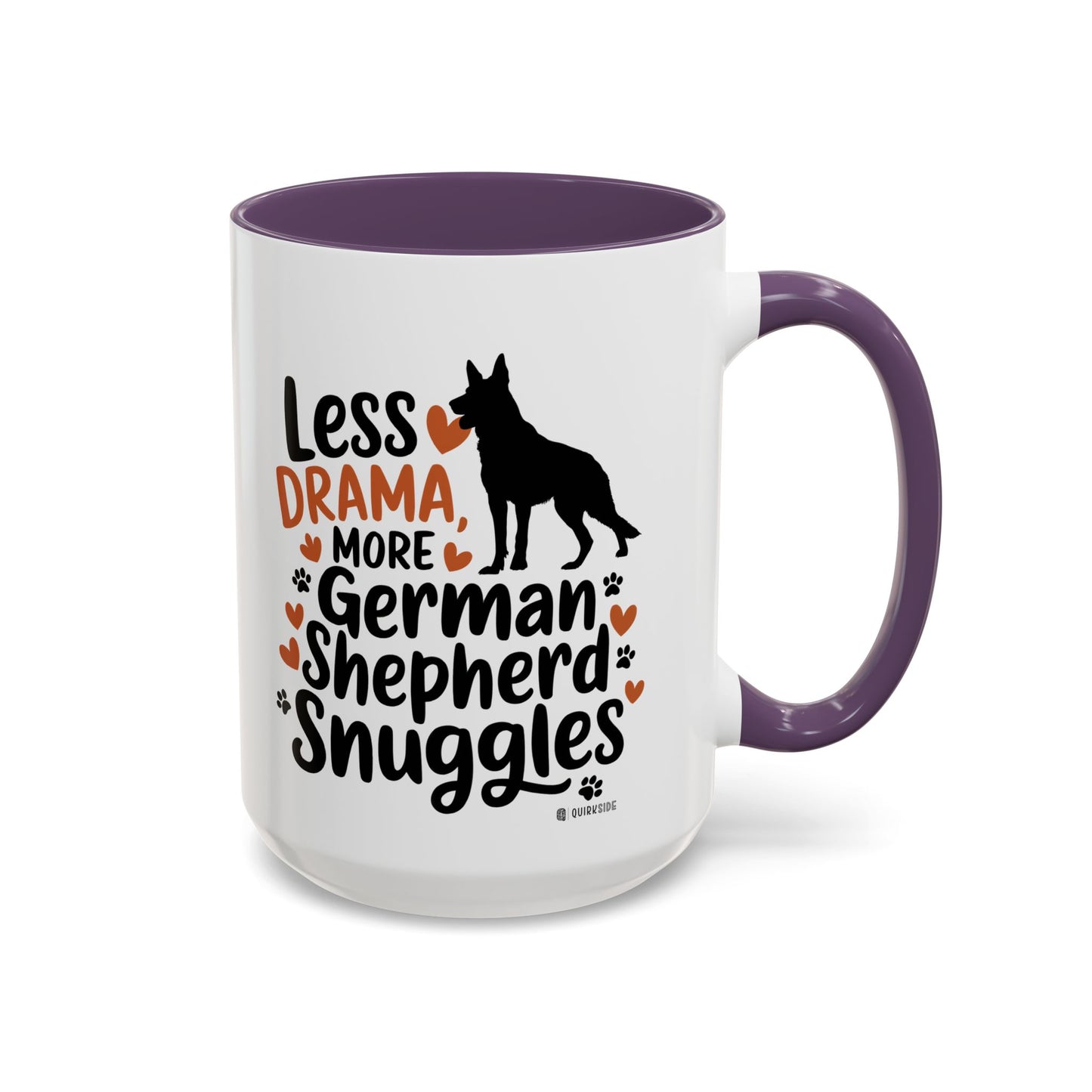 German Shepherd Love Mug | Accent Coffee Mug | Dog Mom Gift | Pet Owner Gift | Animal Lover Coffee Mug | Funny Dog Mug