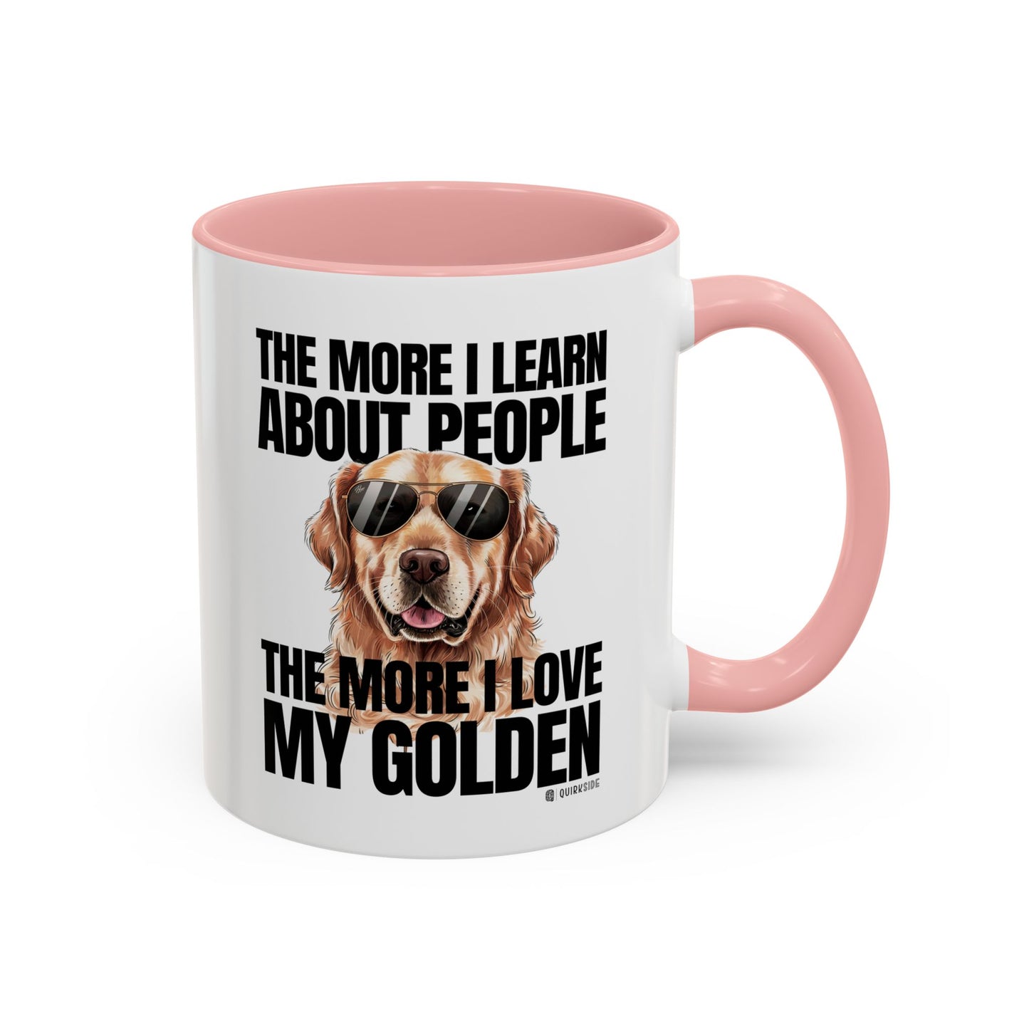 Golden Retriever Love Coffee Mug - Funny Dog Mug, Pet Owner Gift, Personalized Mug, Animal Lover Gift, Birthday Gift