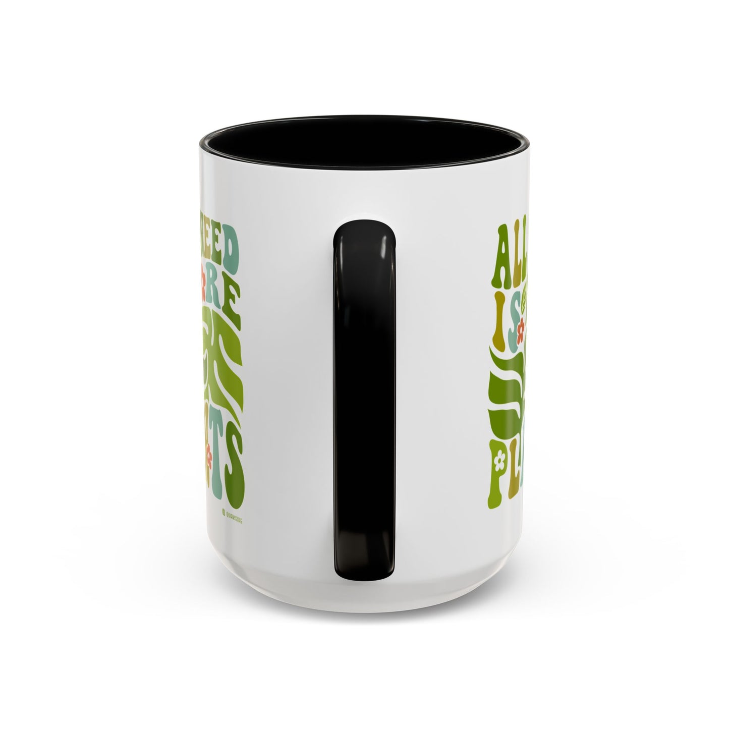 Botanical Coffee Mug - All I Need is More Plants, Plant Lover Gift, Home Decor, Gardening Mug, Eco-Friendly Coffee Cup