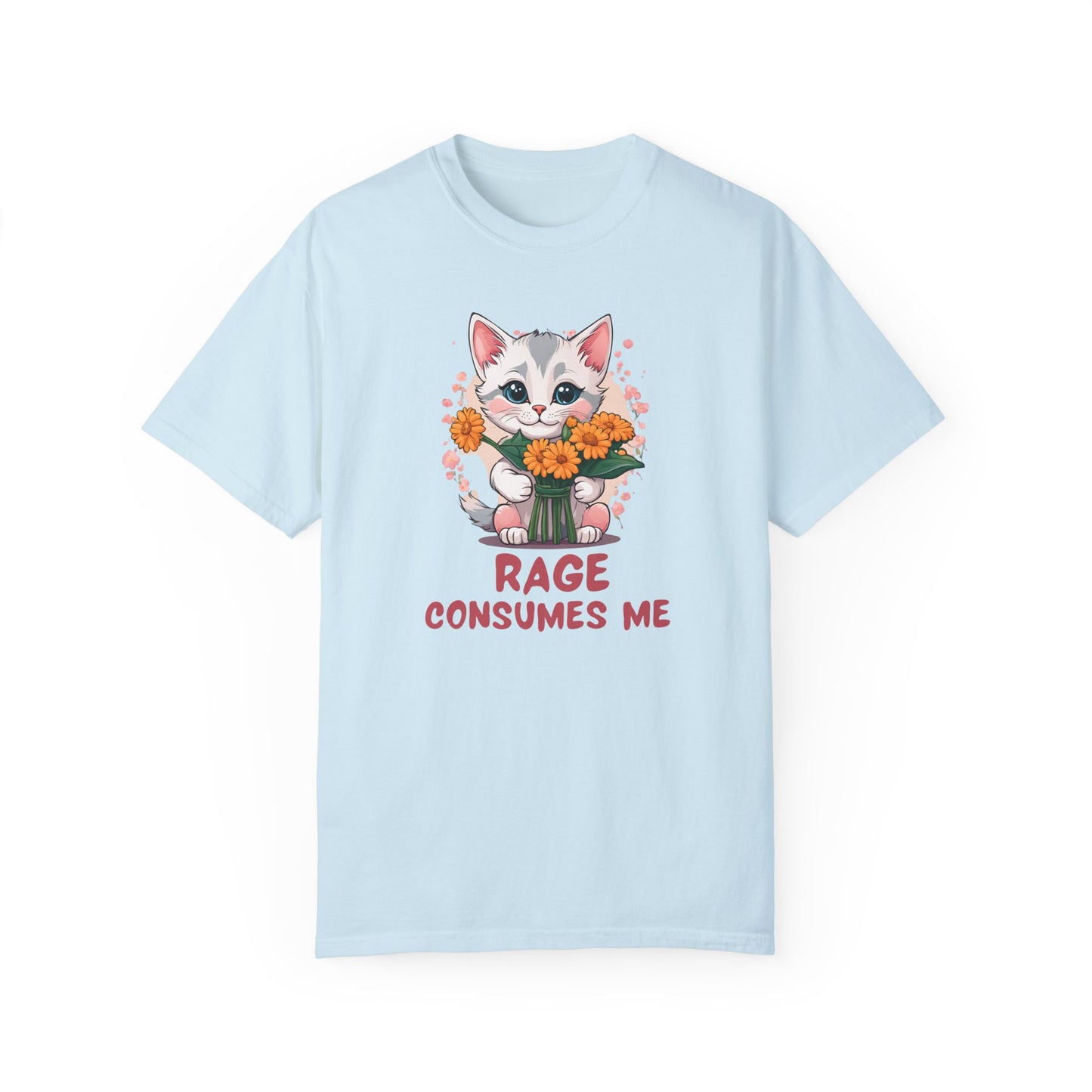 Funny Kitten T-Shirt, Cat Lover Tee, Cute Feline Graphic Shirt, Humorous Pet Owner Top, Animal Rage Quote Apparel - Quirkside Creations