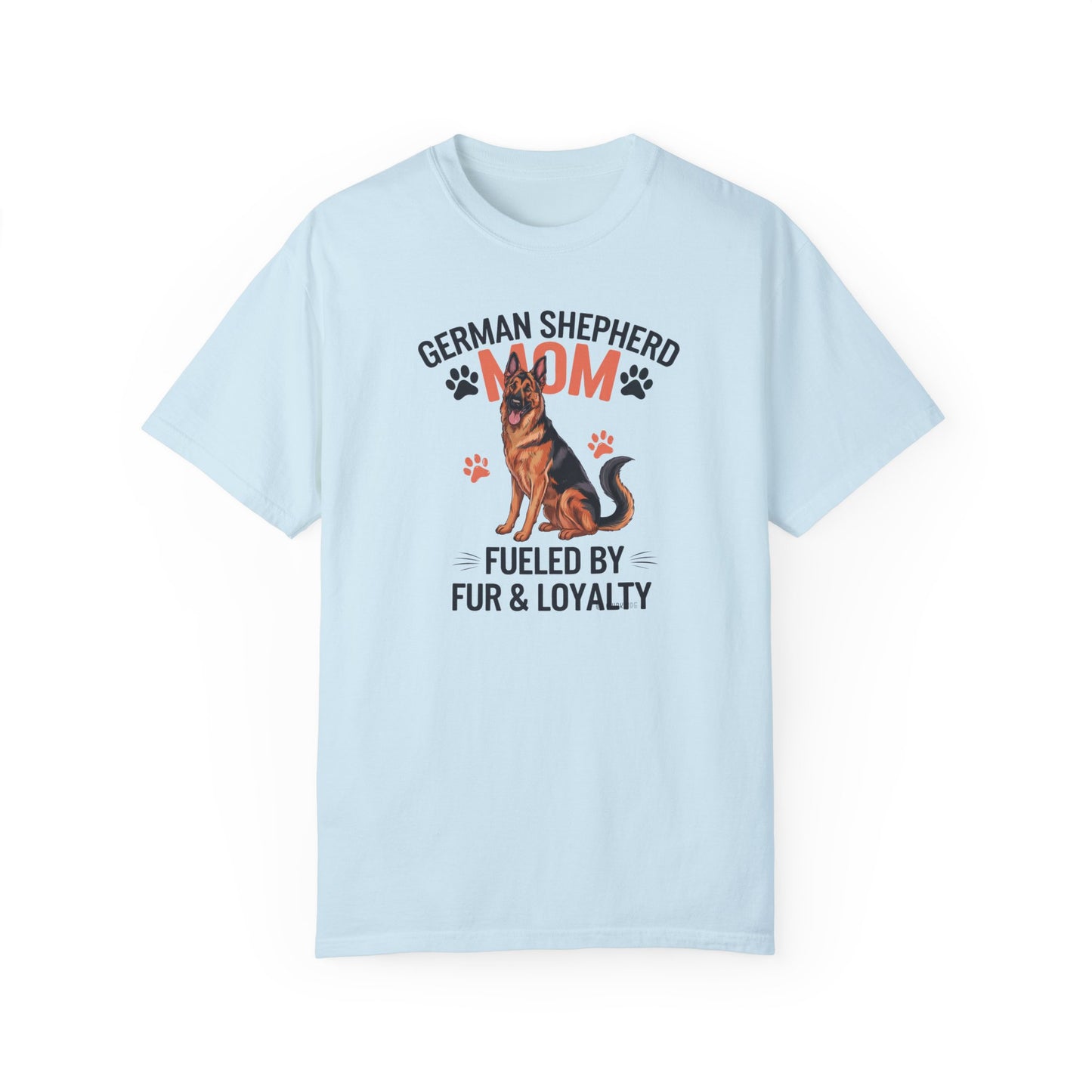 German Shepherd Dog Lover Unisex Garment-Dyed T-shirt, Parent Gift, Funny Dog Tee, Dog Mom Shirt, Gift for Dog Lovers