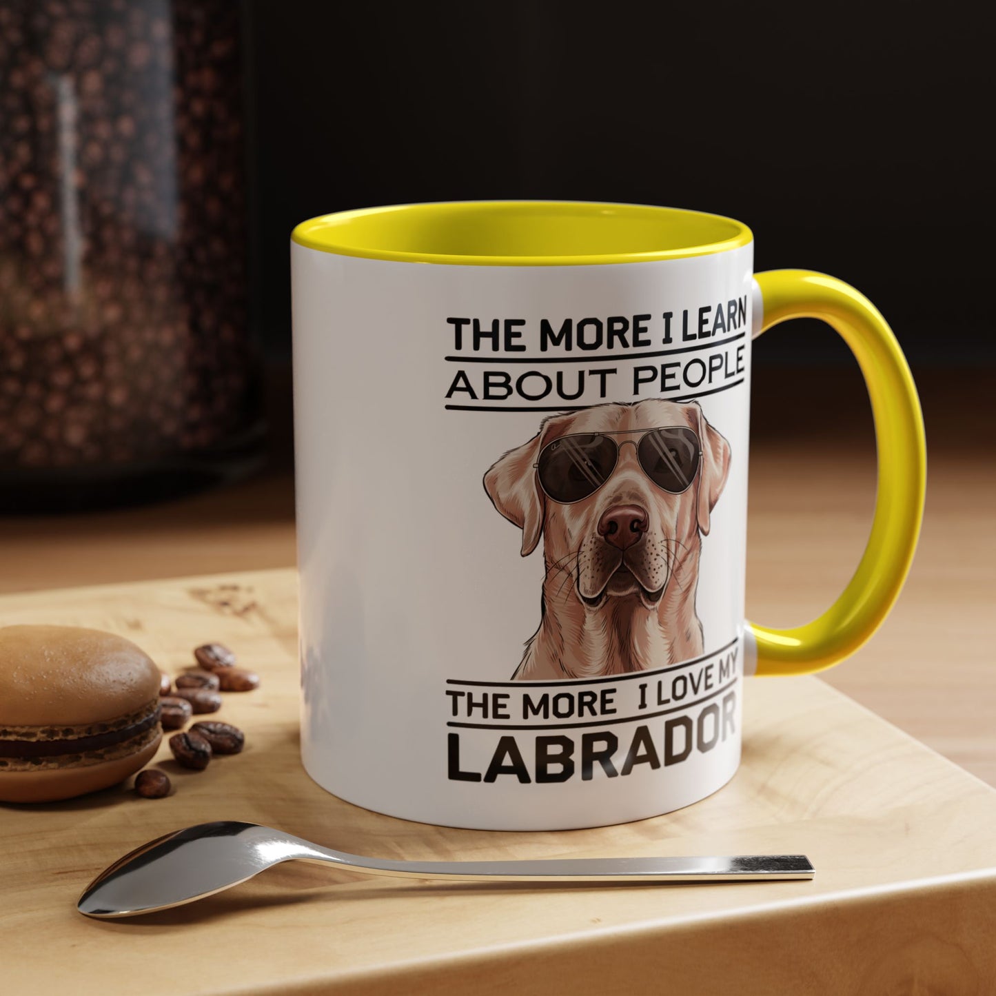 Labrador Coffee Mug - Cute Dog Lover Gift, Funny Pet Lover Cup, Labrador Owner Birthday, Dog Mom, Unique Animal Lover Present