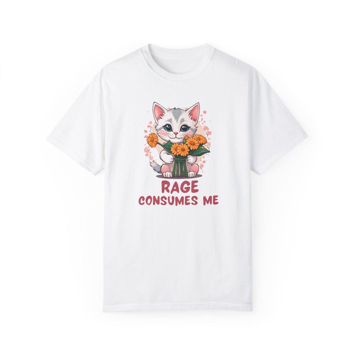 Funny Kitten T-Shirt, Cat Lover Tee, Cute Feline Graphic Shirt, Humorous Pet Owner Top, Animal Rage Quote Apparel - Quirkside Creations