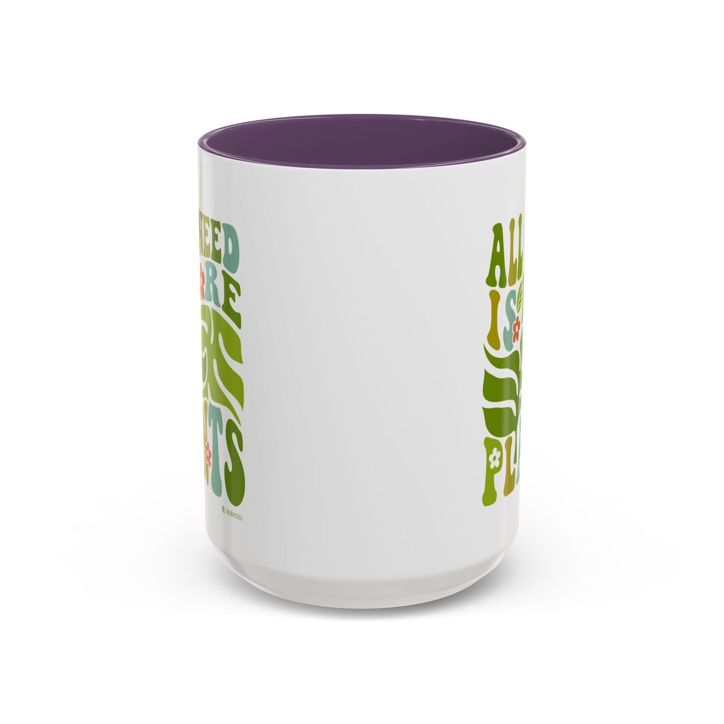 Botanical Coffee Mug - All I Need is More Plants, Plant Lover Gift, Home Decor, Gardening Mug, Eco-Friendly Coffee Cup