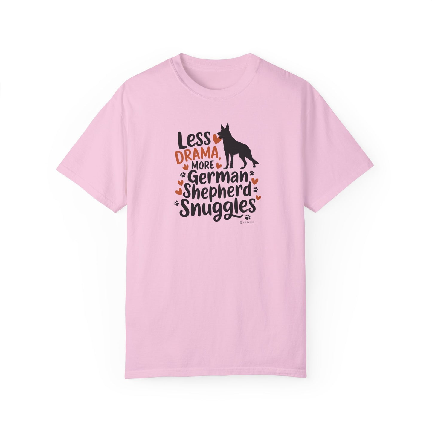 German Shepherd Dog Lover Unisex Garment-Dyed T-shirt, Parent Gift, Funny Dog Tee, Dog Mom Shirt, Gift for Dog Lovers