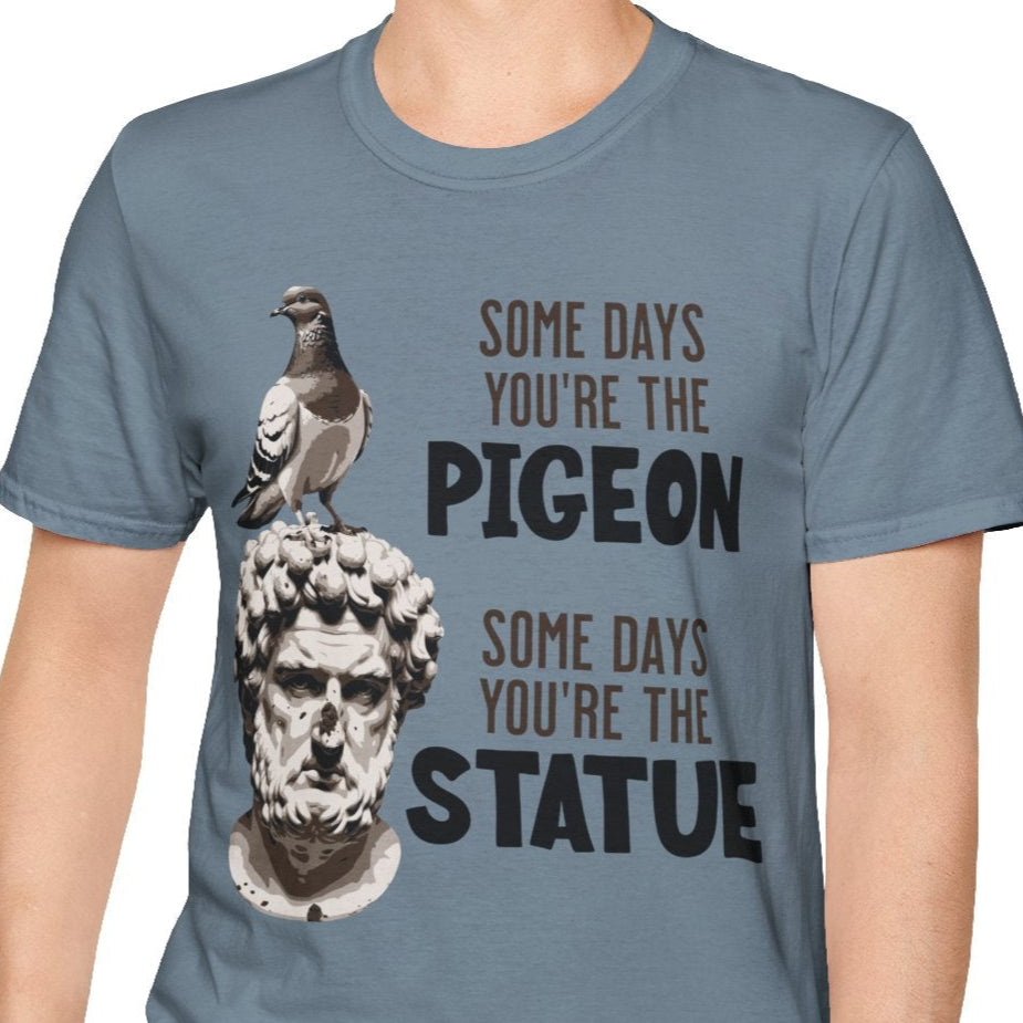 Funny Life Lesson Unisex T-Shirt, Humorous Perspective Tee, Good Days Bad Days Shirt, Casual Graphic Top, Positive Vibes Clothing