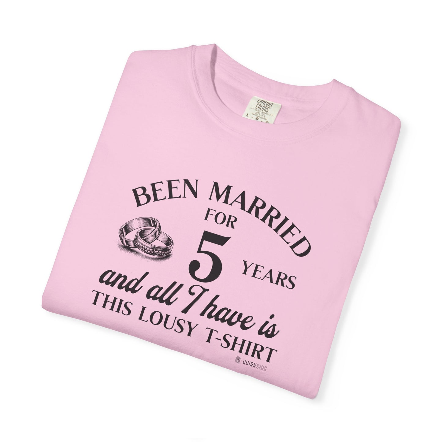 Hilarious Marriage Celebration T-shirt, Customizable Unisex Tee for Anniversary, Funny Gift, Humor Shirt, Wicked Sense of Humor Top
