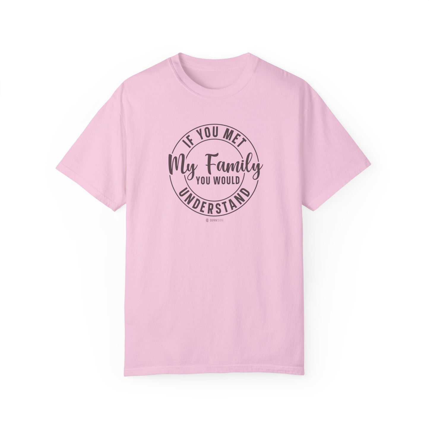 Funny Family Traits Unisex T-shirt, Humorous Cotton Tee, Gift for Him or Her, Casual Top, Comical Graphic Shirt - Quirkside Creations
