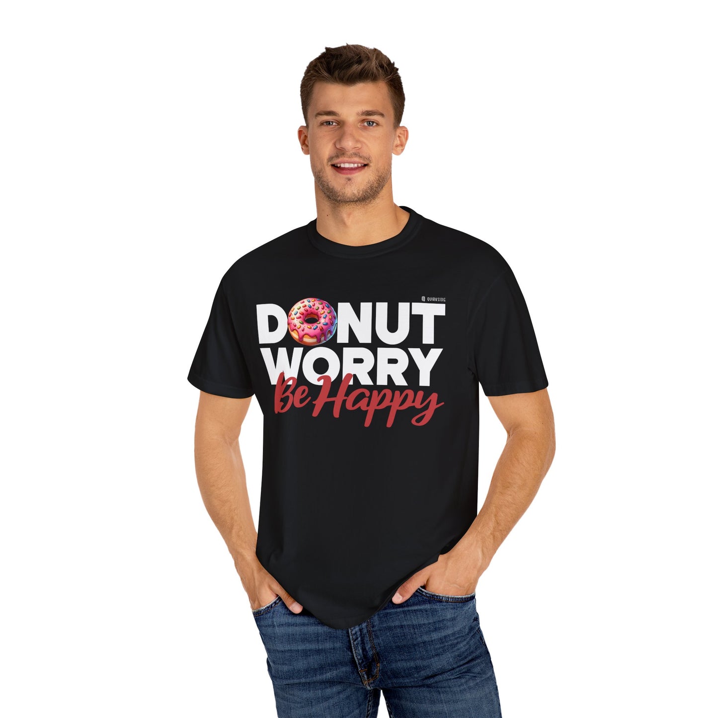 Donut Lover Unisex T-Shirt, Food Lover Graphic Tee, Comfortable Top, Funny Bakery Shirt, Casual Apparel - Quirkside Creations