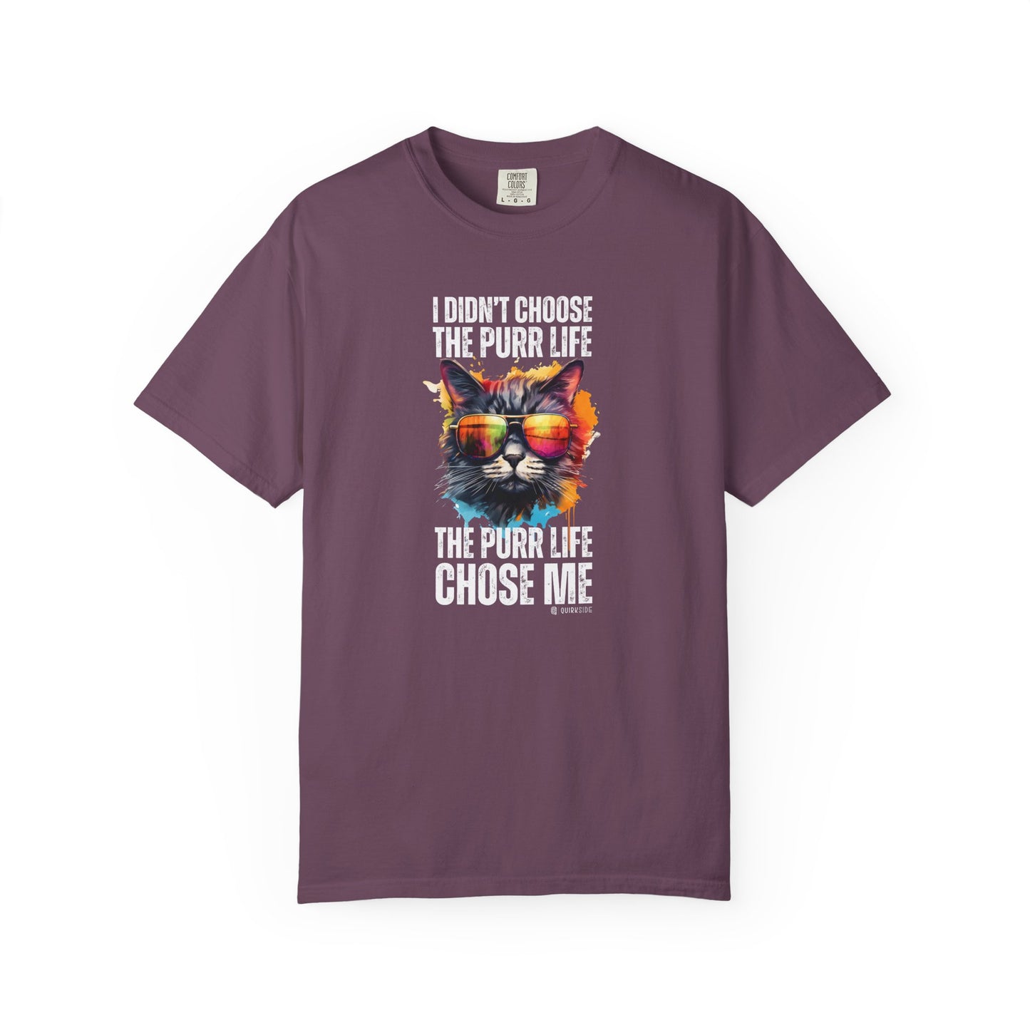 Cool Cat Tee, Funny Cat Lover Shirt, Feline Fan Top, Cat Owner Gift, Cat Mom Shirt, Cat Dad Tee, Cat Lady Gift, Cat Print T-shirt