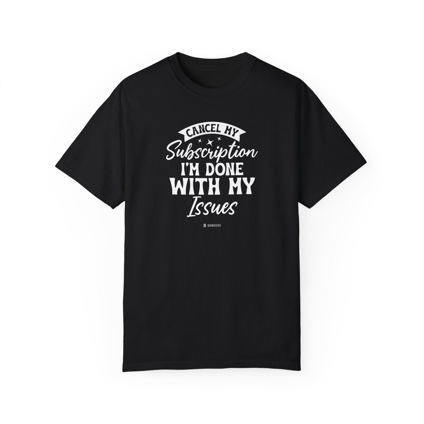 Cry for Help Unisex Garment-Dyed T-shirt - Humorous Tee, Sarcastic Shirt for Men and Women, Hilarious Top, Sardonic Apparel, Witty - Quirkside Creations