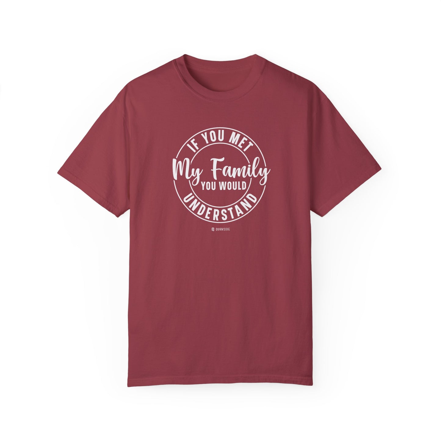 Funny Family Traits Unisex T-shirt, Humorous Cotton Tee, Gift for Him or Her, Casual Top, Comical Graphic Shirt - Quirkside Creations