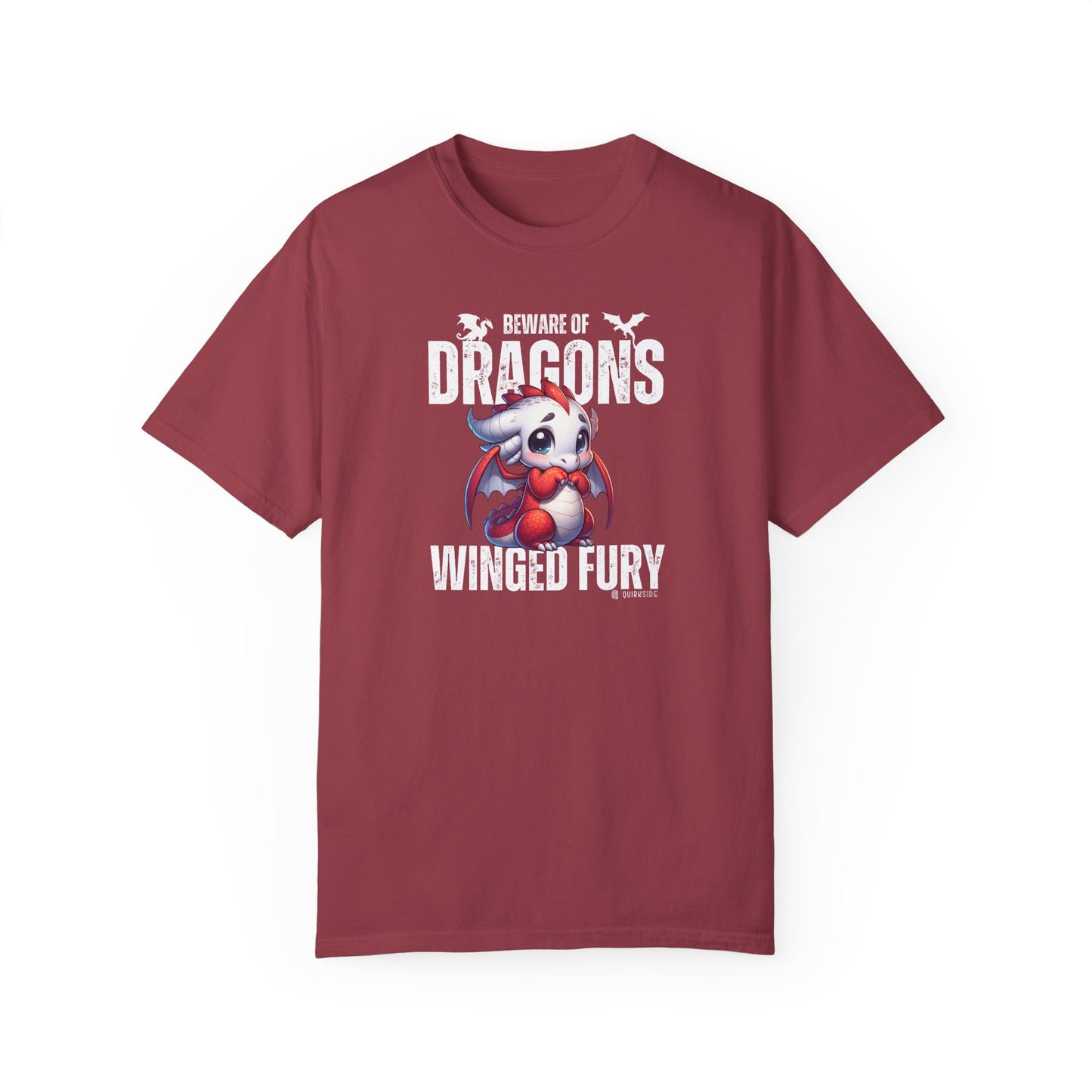 Dragon Lover Unisex T-shirt, Dragon Tee Shirt, Fantasy Graphic Tee, Dragon Art Shirt, Dragon Apparel - Quirkside Creations