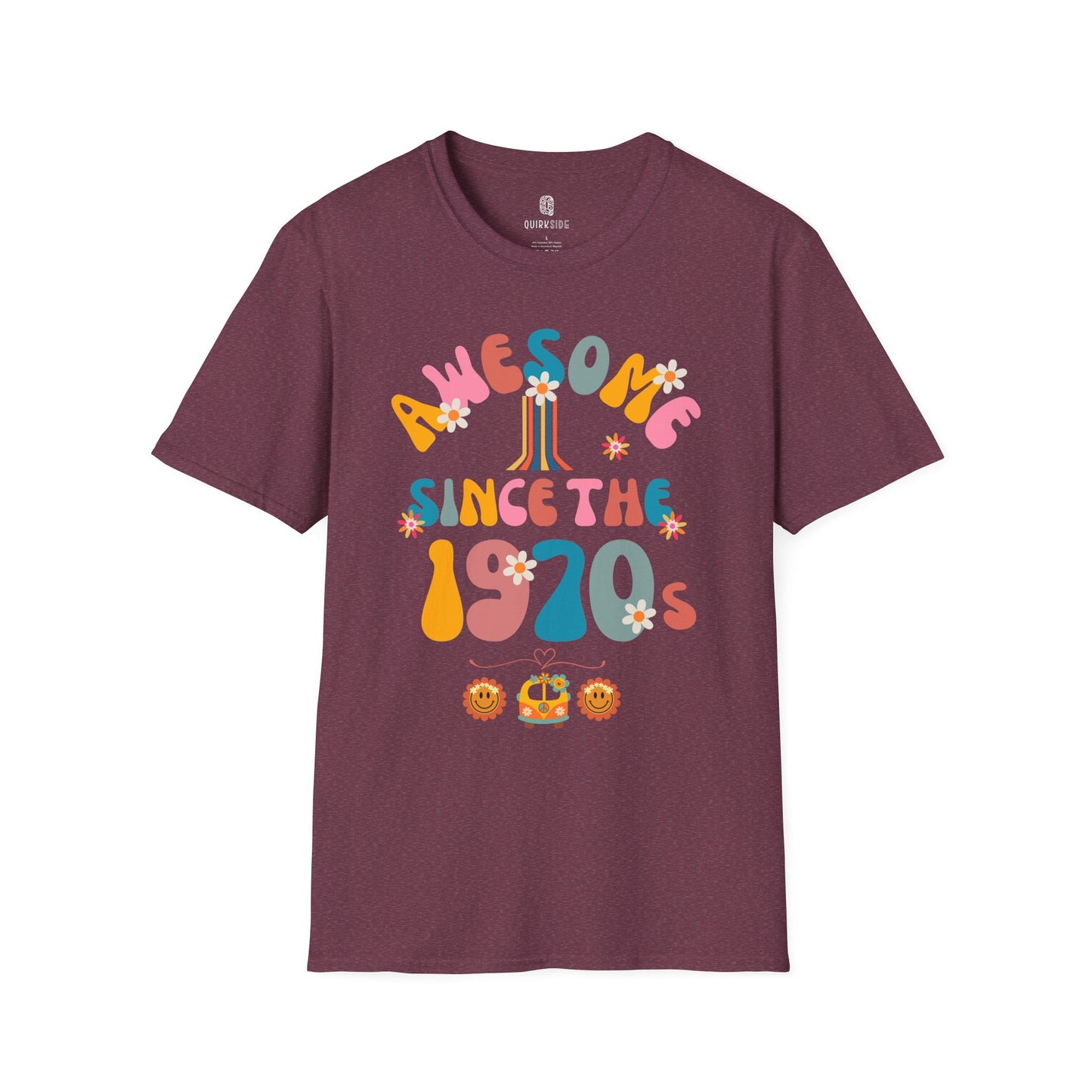 Generation X Celebration T-Shirt, Unisex Tee for 70s Kids, Nostalgic Graphic Shirt, Vintage Style Top, Retro Appreciation Gift - Quirkside Creations