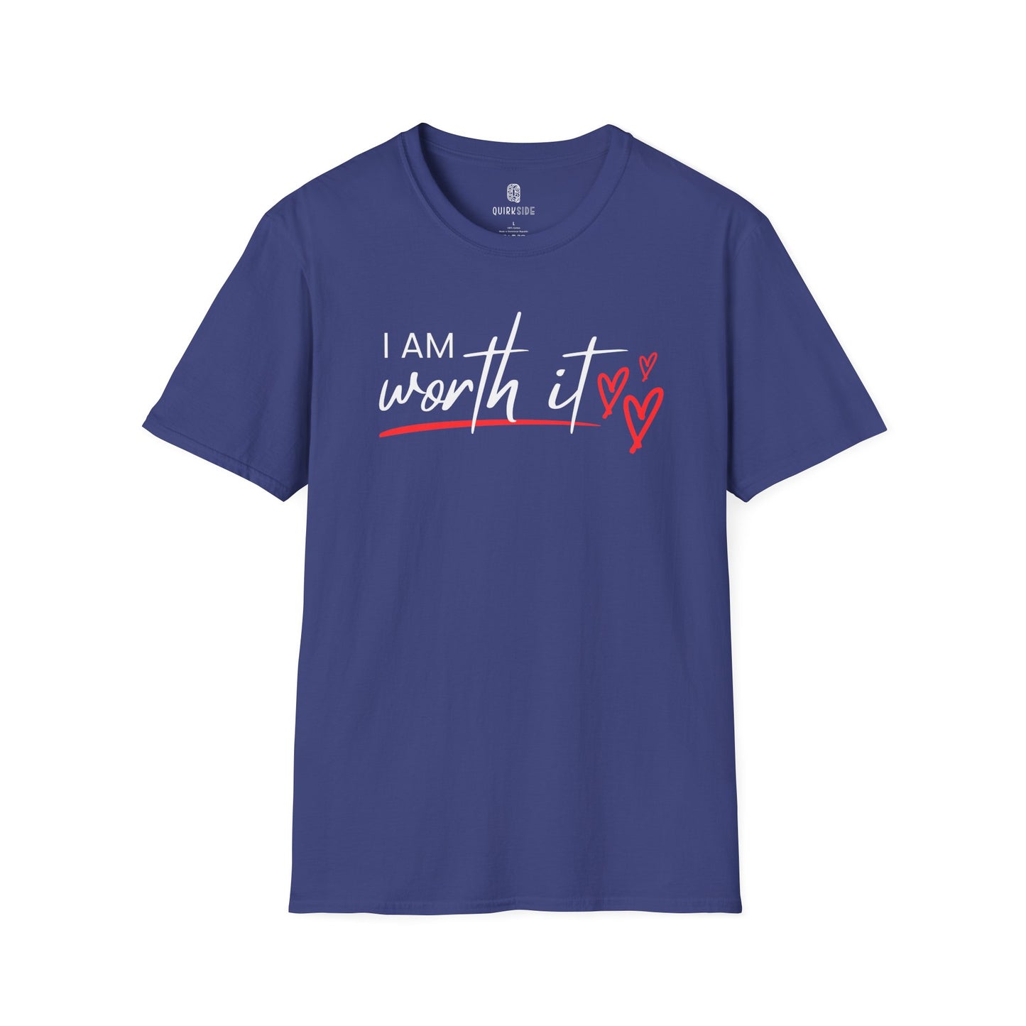 Inspirational Self-Worth Unisex T-Shirt, Self-Confidence Tee, Motivational Shirt, Empowering Graphic Top, Positive Quote Apparel - Quirkside Creations