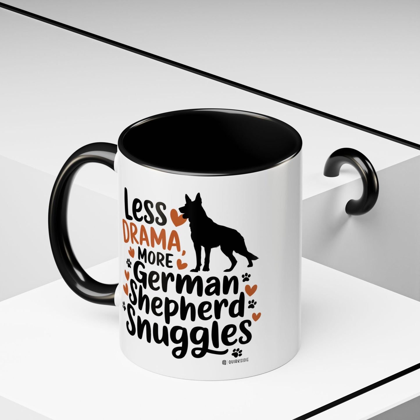German Shepherd Love Mug | Accent Coffee Mug | Dog Mom Gift | Pet Owner Gift | Animal Lover Coffee Mug | Funny Dog Mug