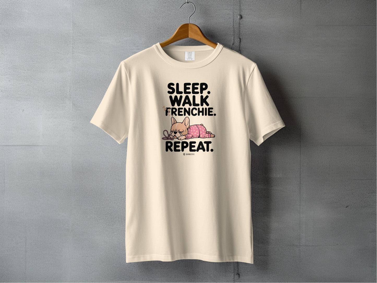French Bulldog Lover Unisex Garment-Dyed T-shirt, Dog Parent Tee, Cute Bulldog Shirt, Pet Lover Top, Animal Graphic Tee