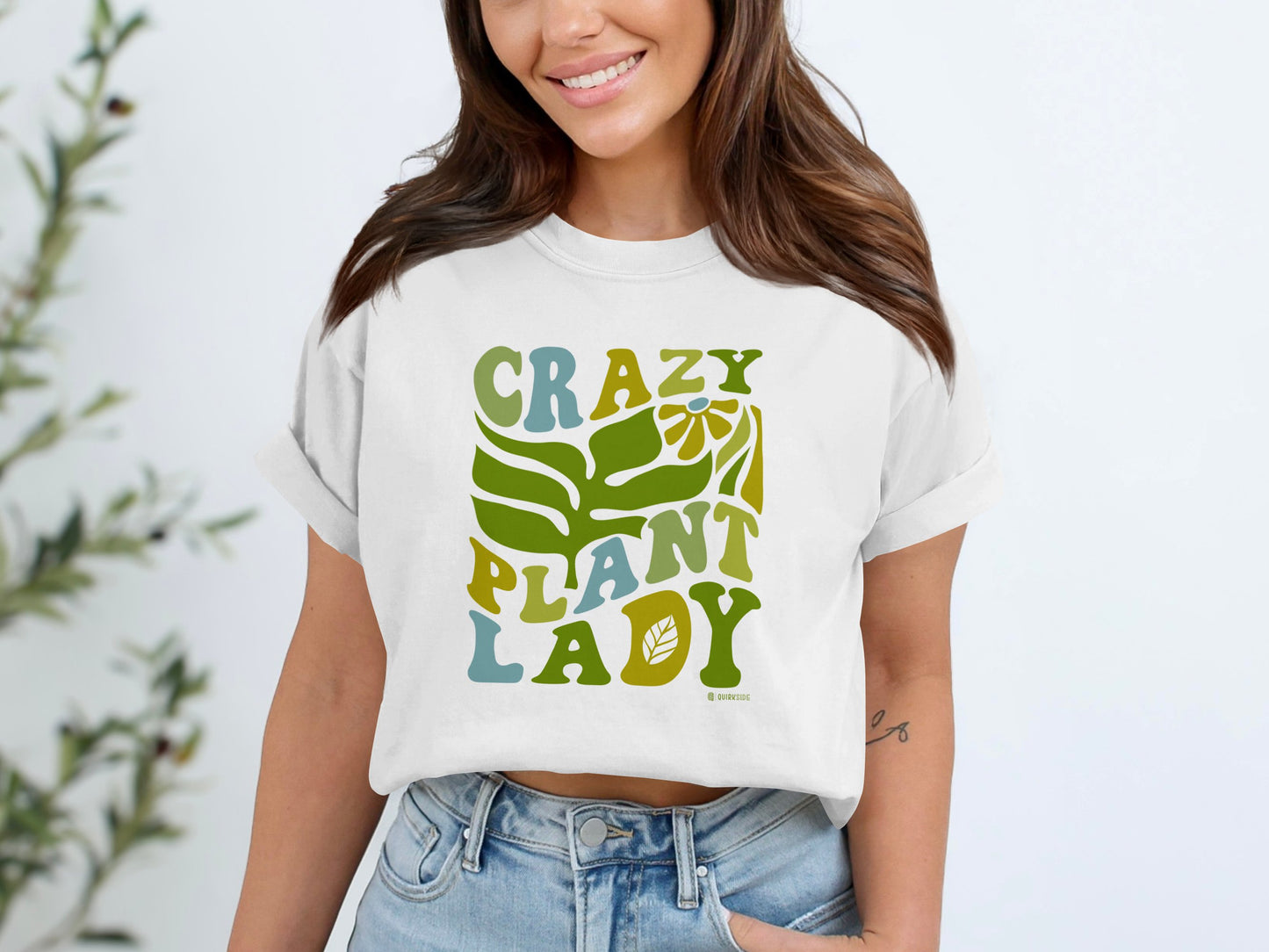 Plant Lover Mental Health Awareness Unisex T-shirt, Women's Empowerment Tee, Botanical Graphic Shirt, Plant Mom Shirt, Mental Health