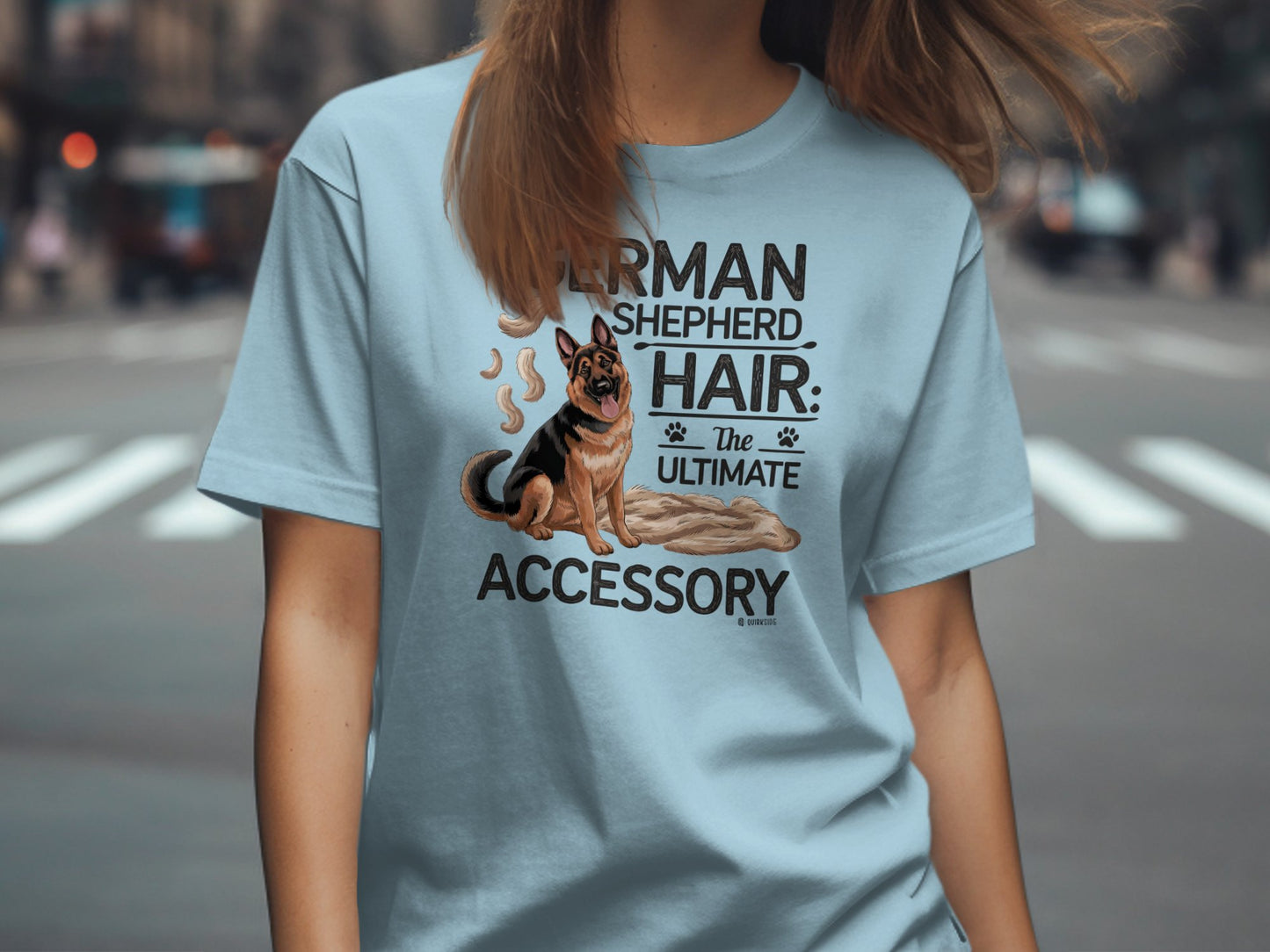 German Shepherd Dog Lover Unisex Garment-Dyed T-shirt, Parent Gift, Funny Dog Tee, Dog Mom Shirt, Gift for Dog Lovers