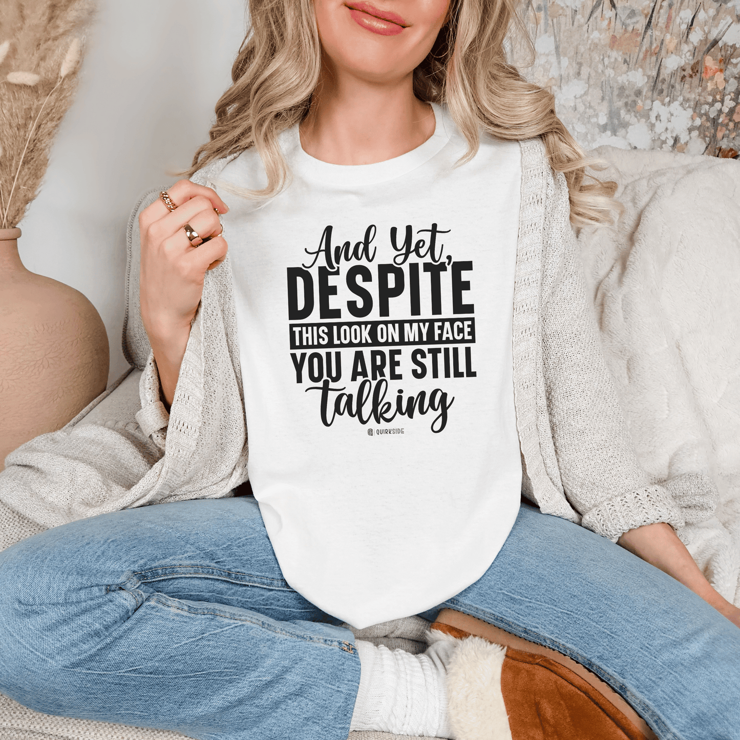 Funny Unisex Garment-Dyed T-shirt, Sarcastic Tee, Conversation Stopper Shirt, Humorous Adult Joke Top, Novelty Graphic Tee