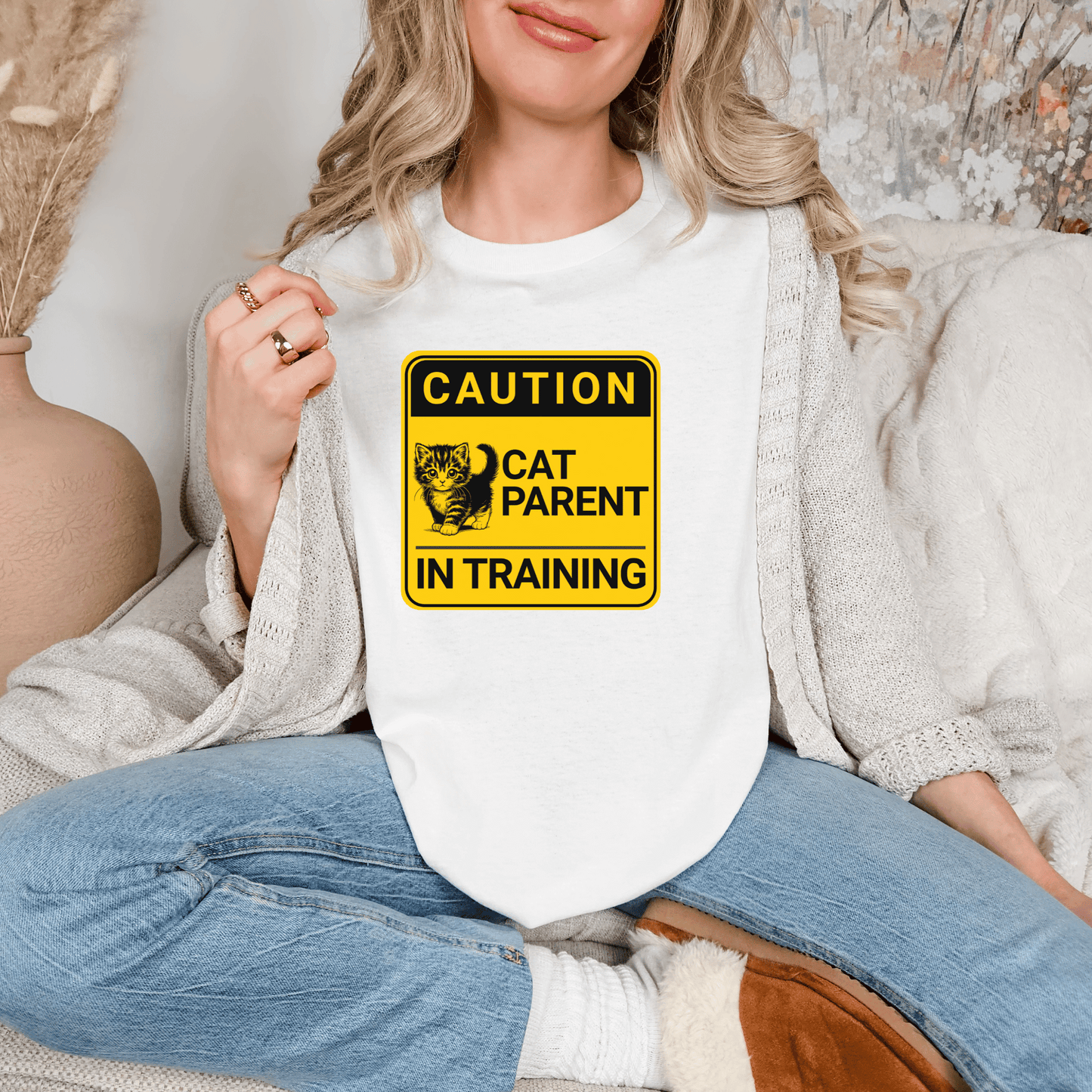 Cat Lover T-shirt – Cute Kitten & Pet Owner Tee