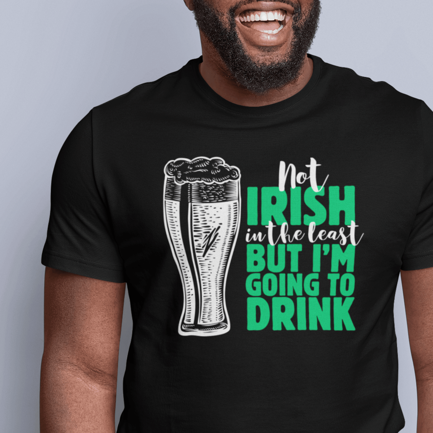 Irish Humor Unisex T-shirt, St Patricks Day Tee, Funny Irish Shirt, Shamrock Celebration Top, Green Clover Clothing
