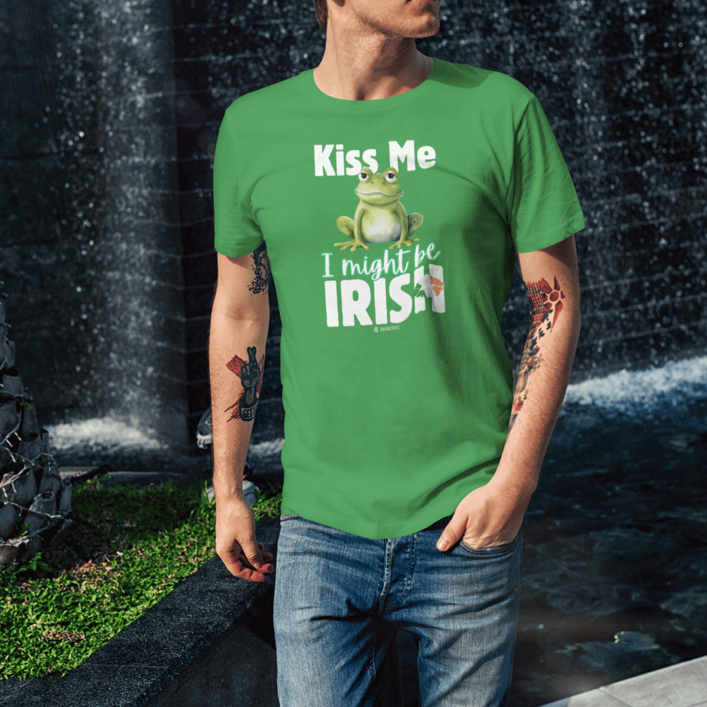 Irish Humor Unisex T-shirt, St Patricks Day Tee, Funny Irish Shirt, Shamrock Celebration Top, Green Clover Clothing