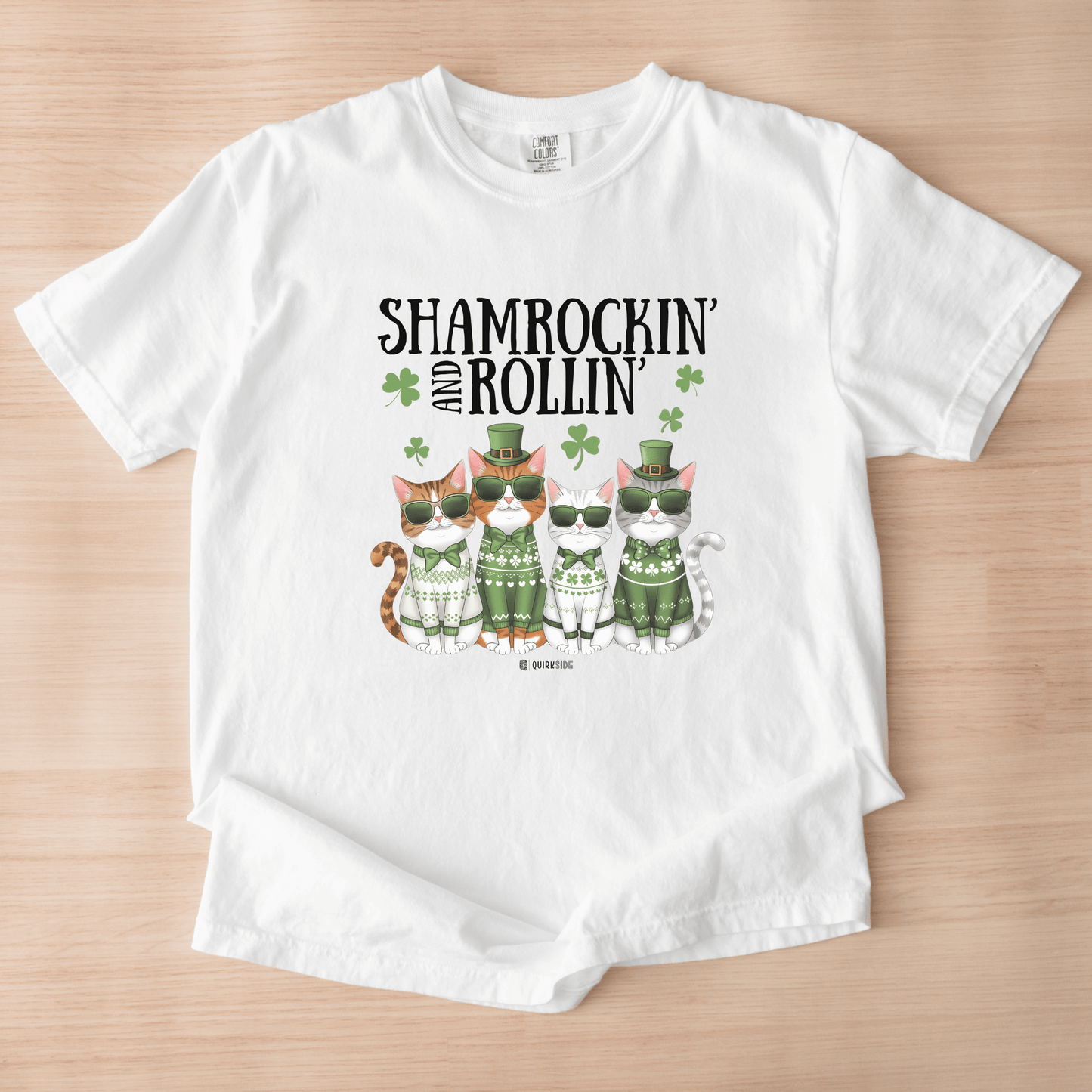 Irish Humor Unisex T-shirt, St Patricks Day Tee, Funny Irish Shirt, Shamrock Celebration Top, Green Clover Clothing