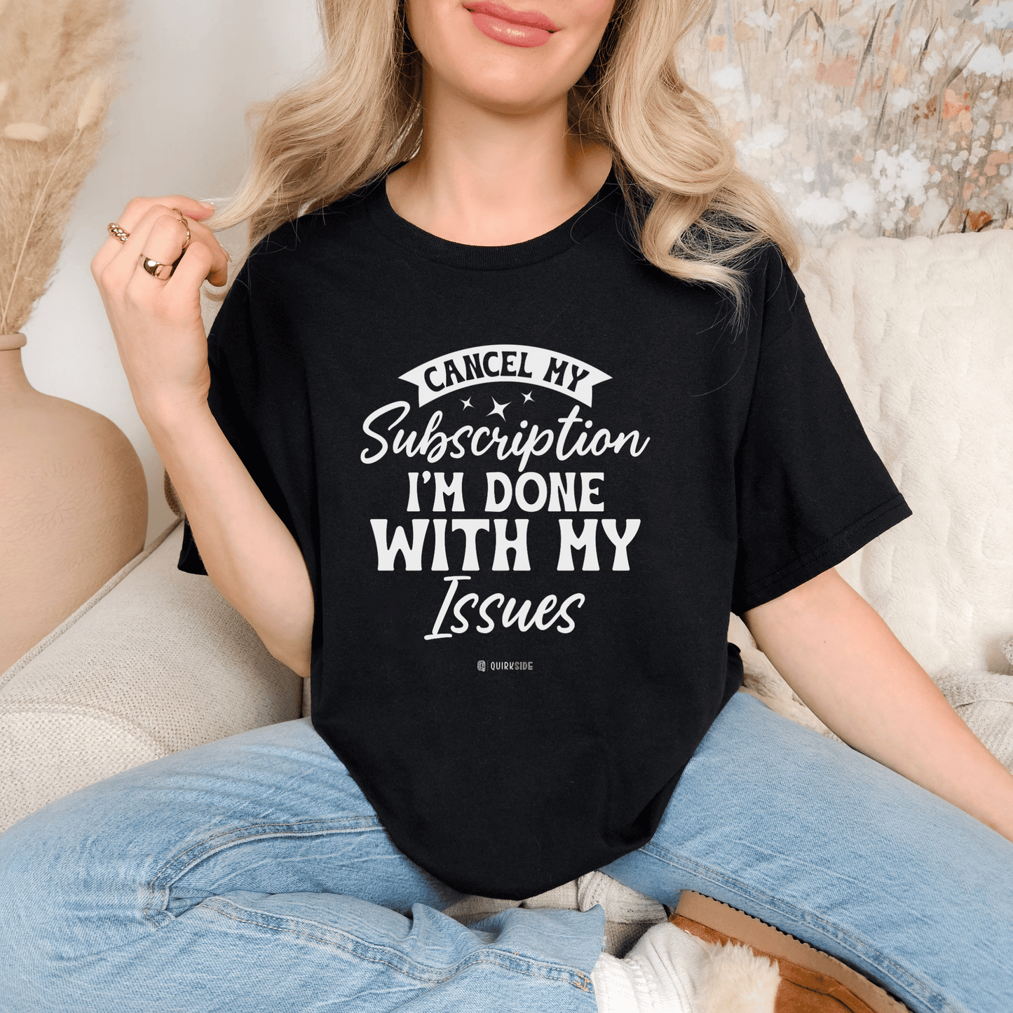 Cry for Help Unisex Garment-Dyed T-shirt - Humorous Tee, Sarcastic Shirt for Men and Women, Hilarious Top, Sardonic Apparel, Witty - Quirkside Creations