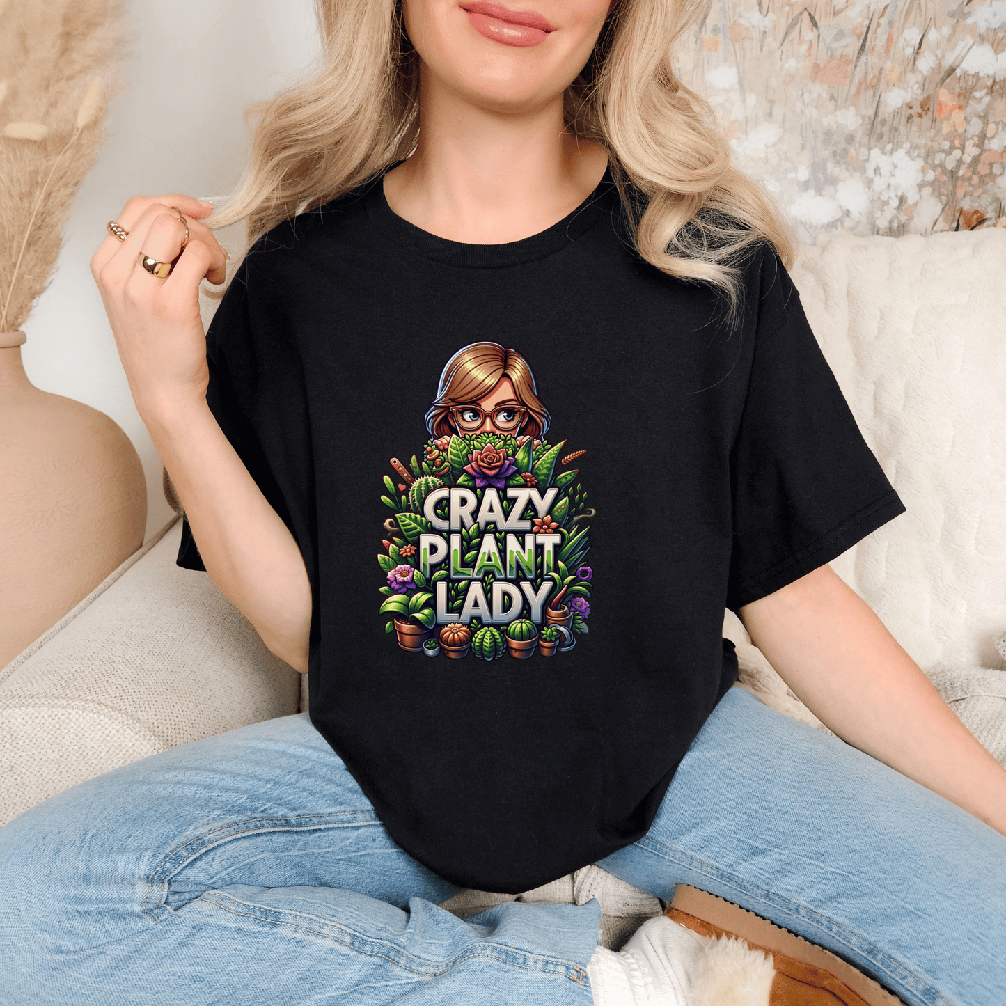 Plant Lover Unisex T-shirt, Botanical Enthusiast Tee, Gardening Gift Shirt, Nature Inspired Top, Green Thumb Apparel - Quirkside Creations
