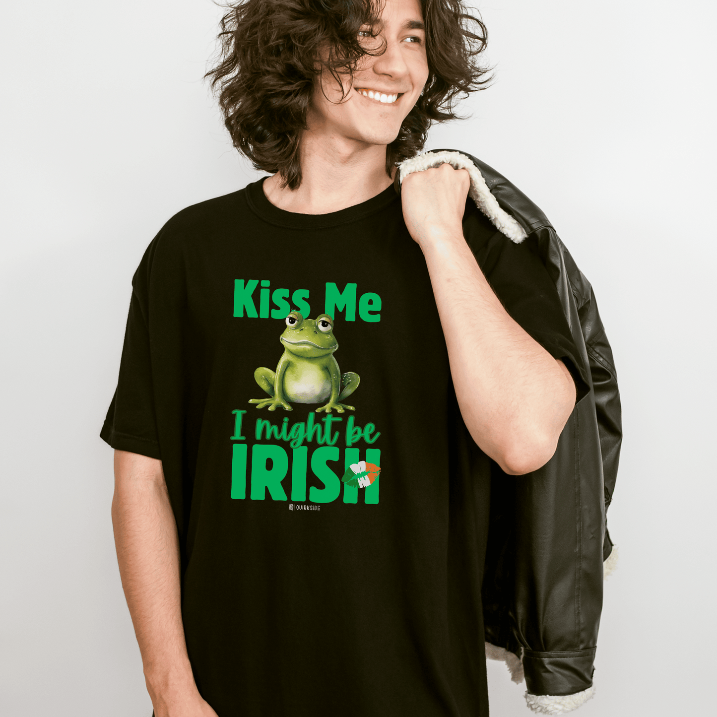 Irish Humor Unisex T-shirt, St Patricks Day Tee, Funny Irish Shirt, Shamrock Celebration Top, Green Clover Clothing