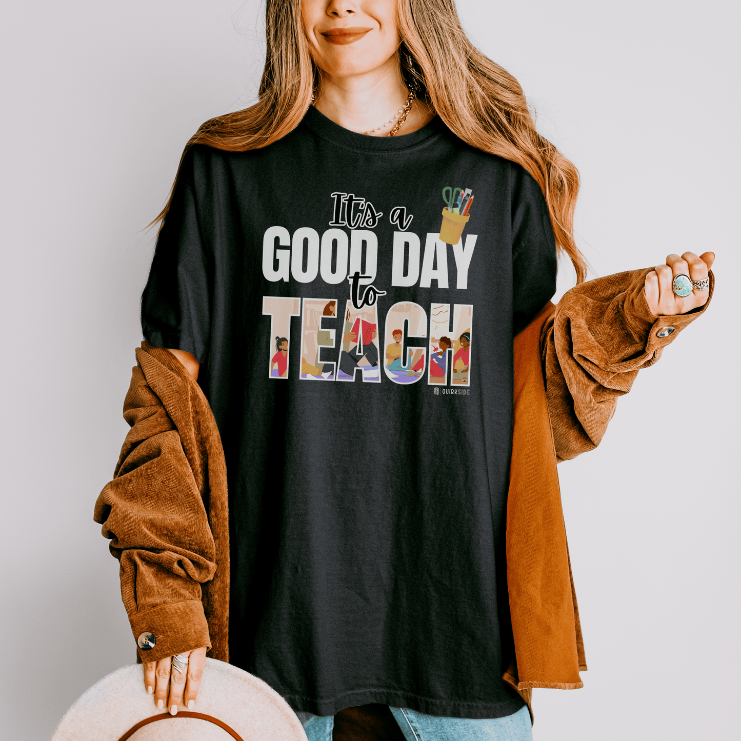Teacher Appreciation Unisex T-shirt, Educator Gift, Premium Comfort Tee for Educators, Good Day to Teach Shirt, Teacher Gift, Back to School